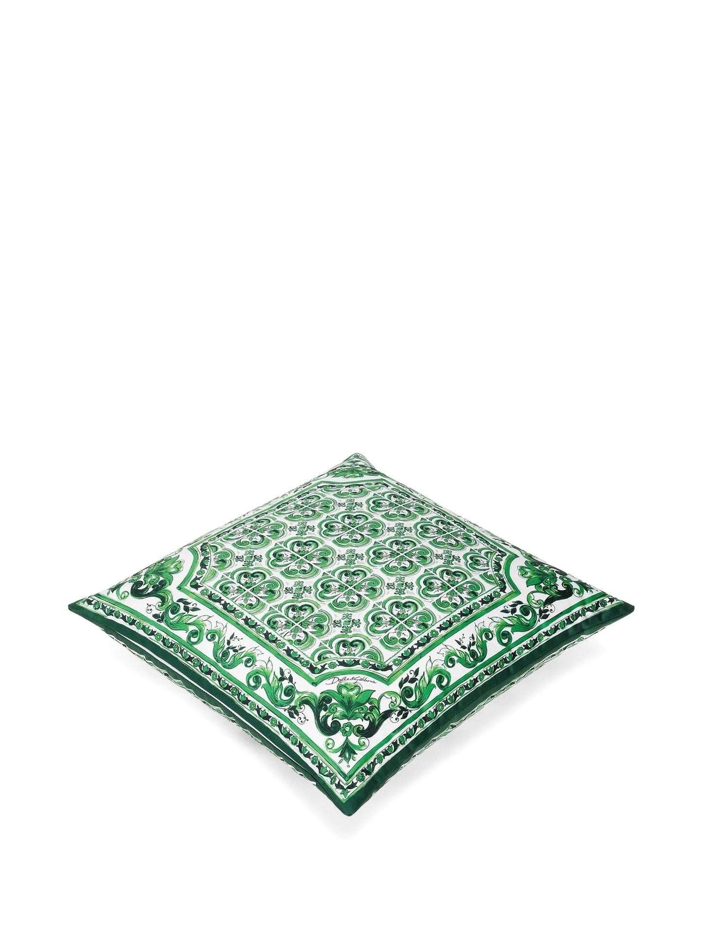 Mediterraneo-print decorative cushion (45cm x 45cm)