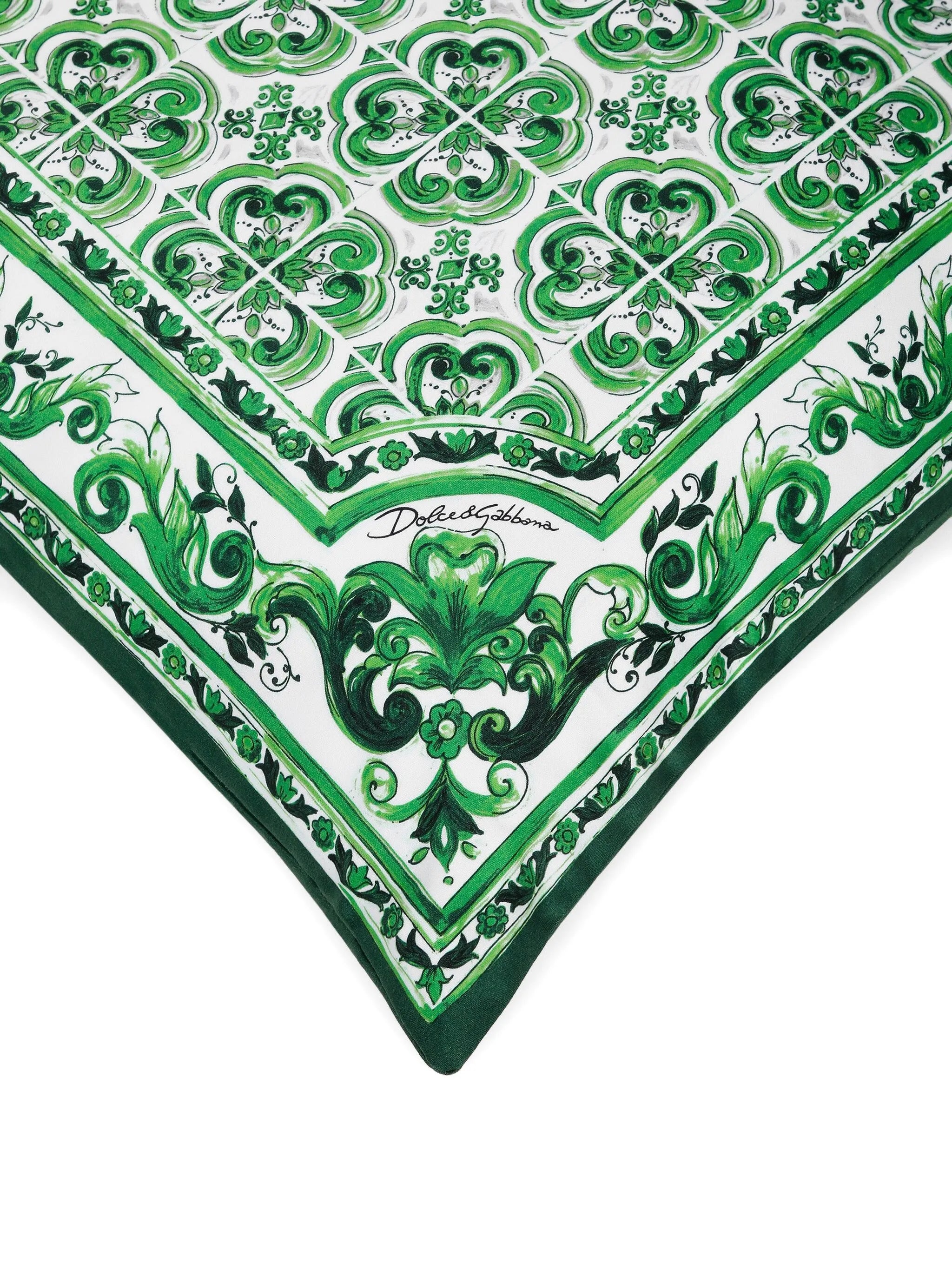 Mediterraneo-print decorative cushion (45cm x 45cm)