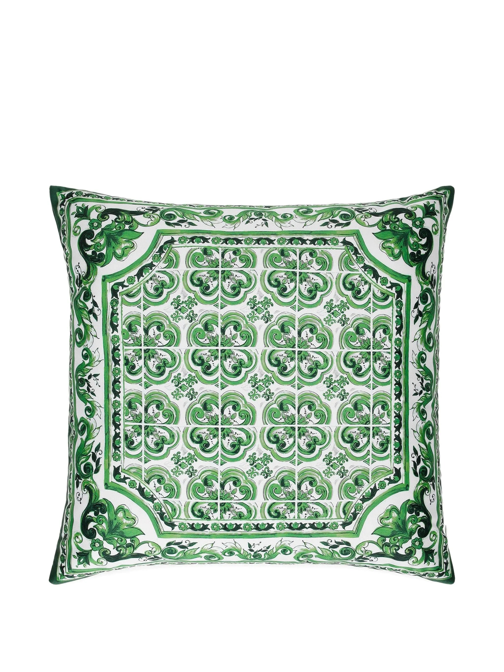 Mediterraneo-print decorative cushion (45cm x 45cm)