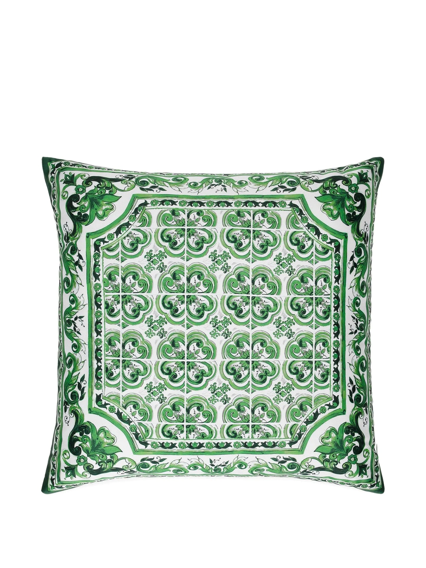 Mediterraneo-print decorative cushion (45cm x 45cm)