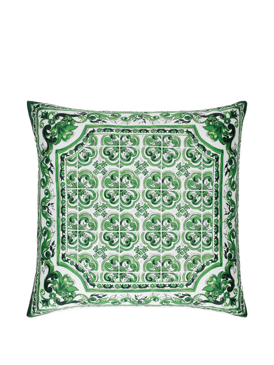 Mediterraneo-print decorative cushion (45cm x 45cm)