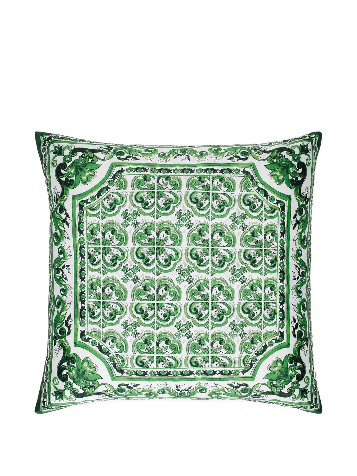 Mediterraneo-print decorative cushion (45cm x 45cm)