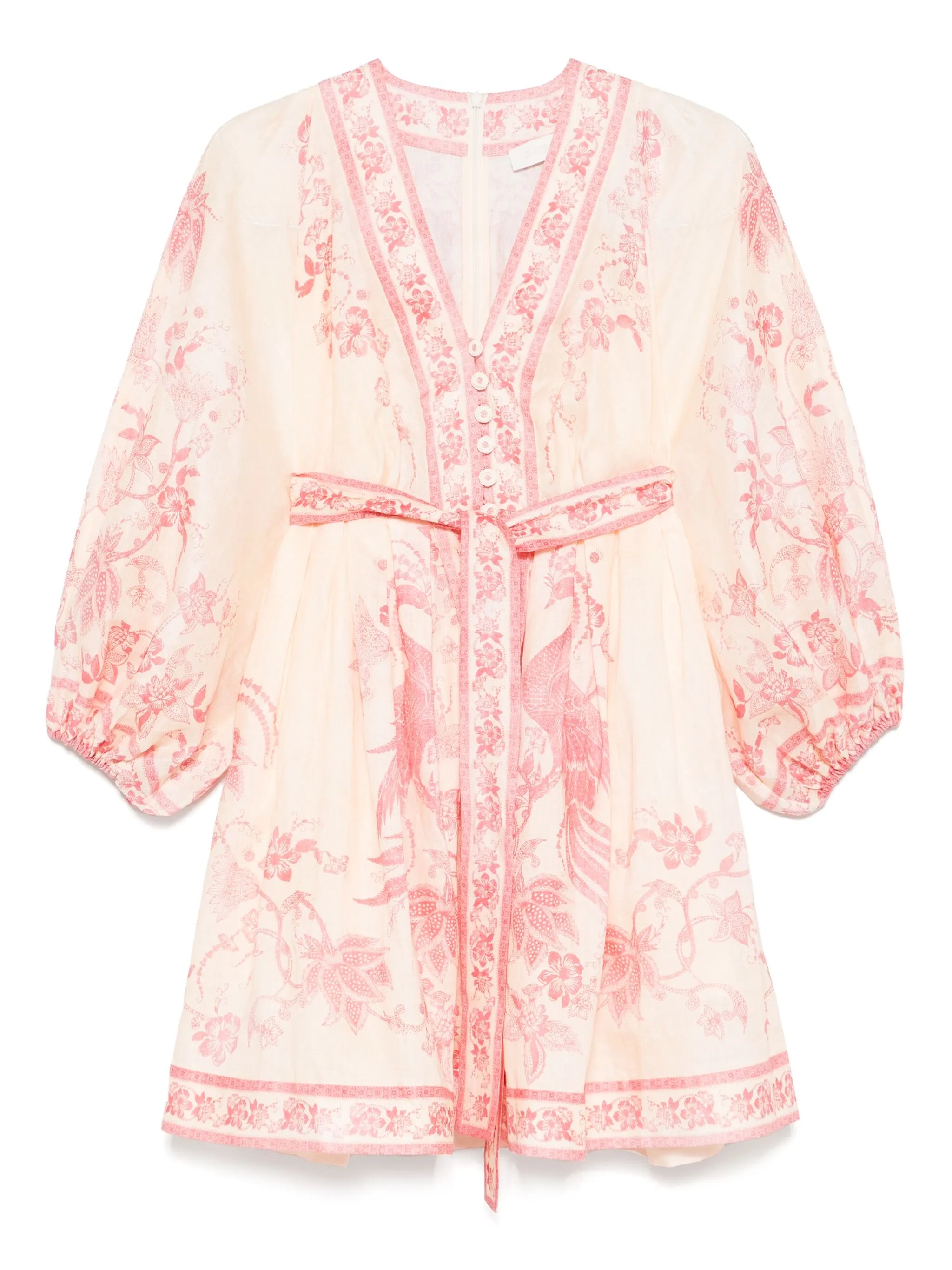 Lucky linen mini dress