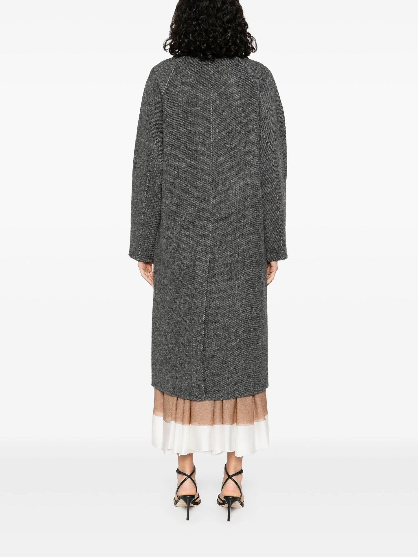 double-breasted coat