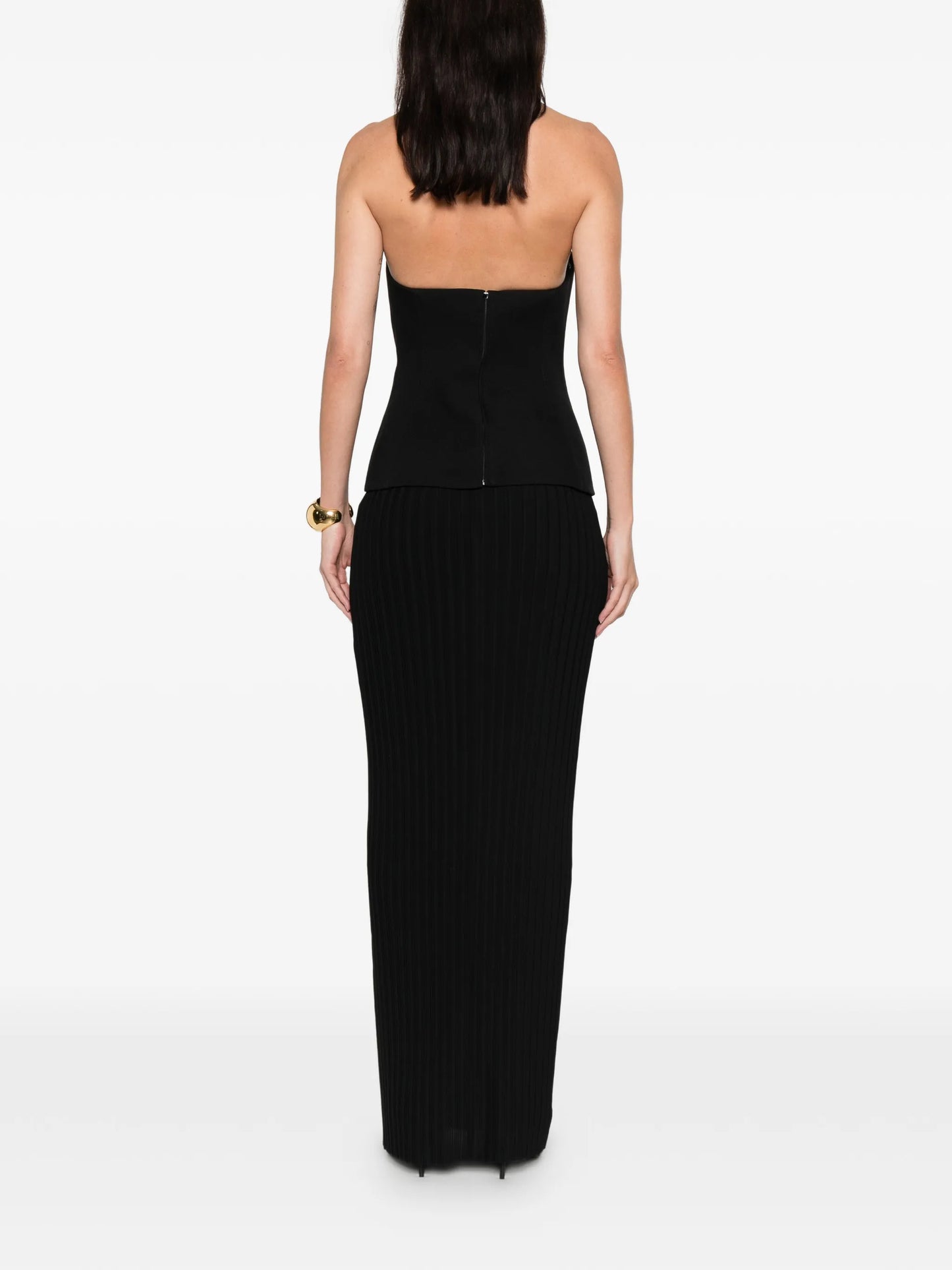 Kesi pleated maxi dress