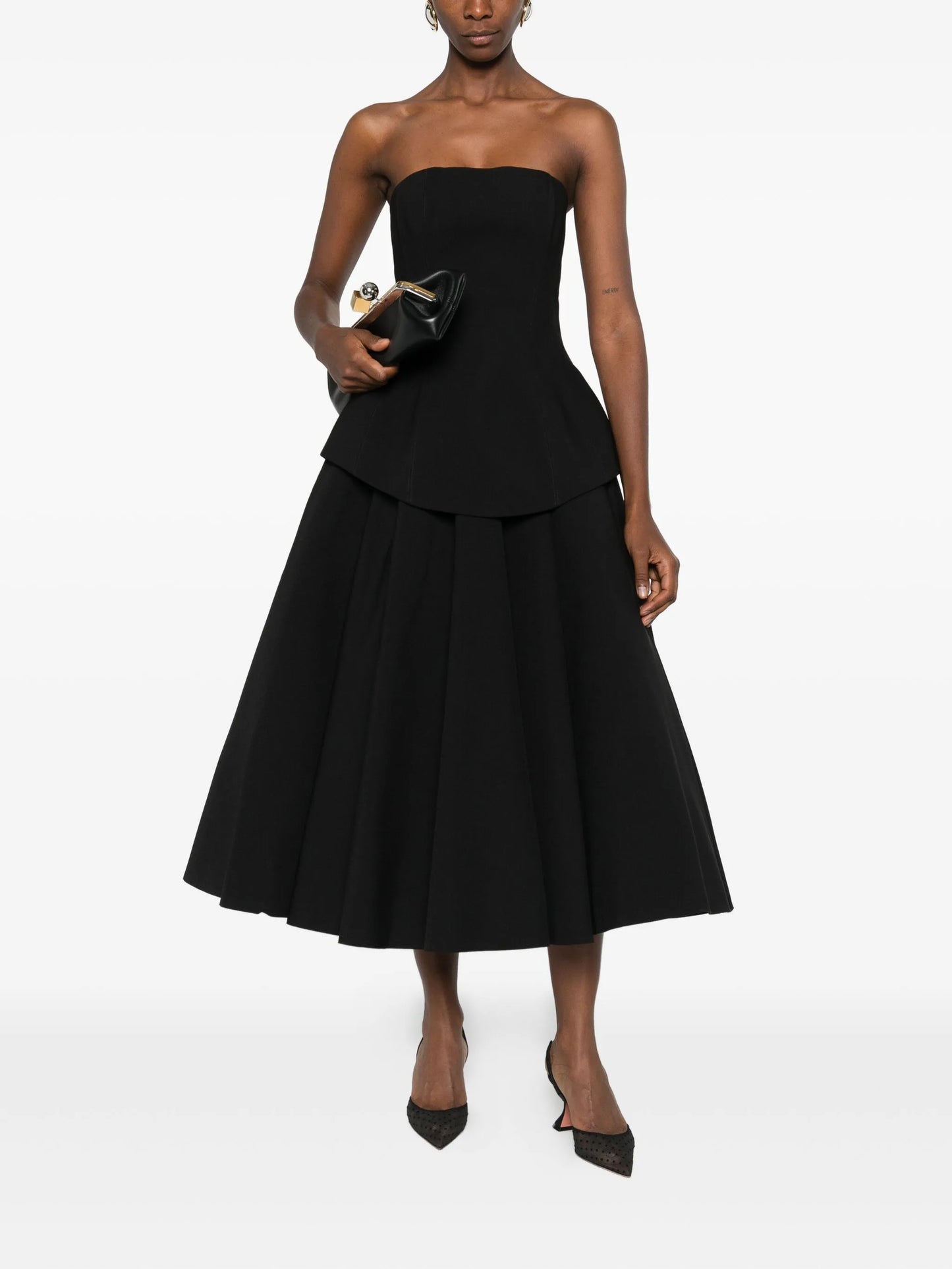 Ada strapless midi dress