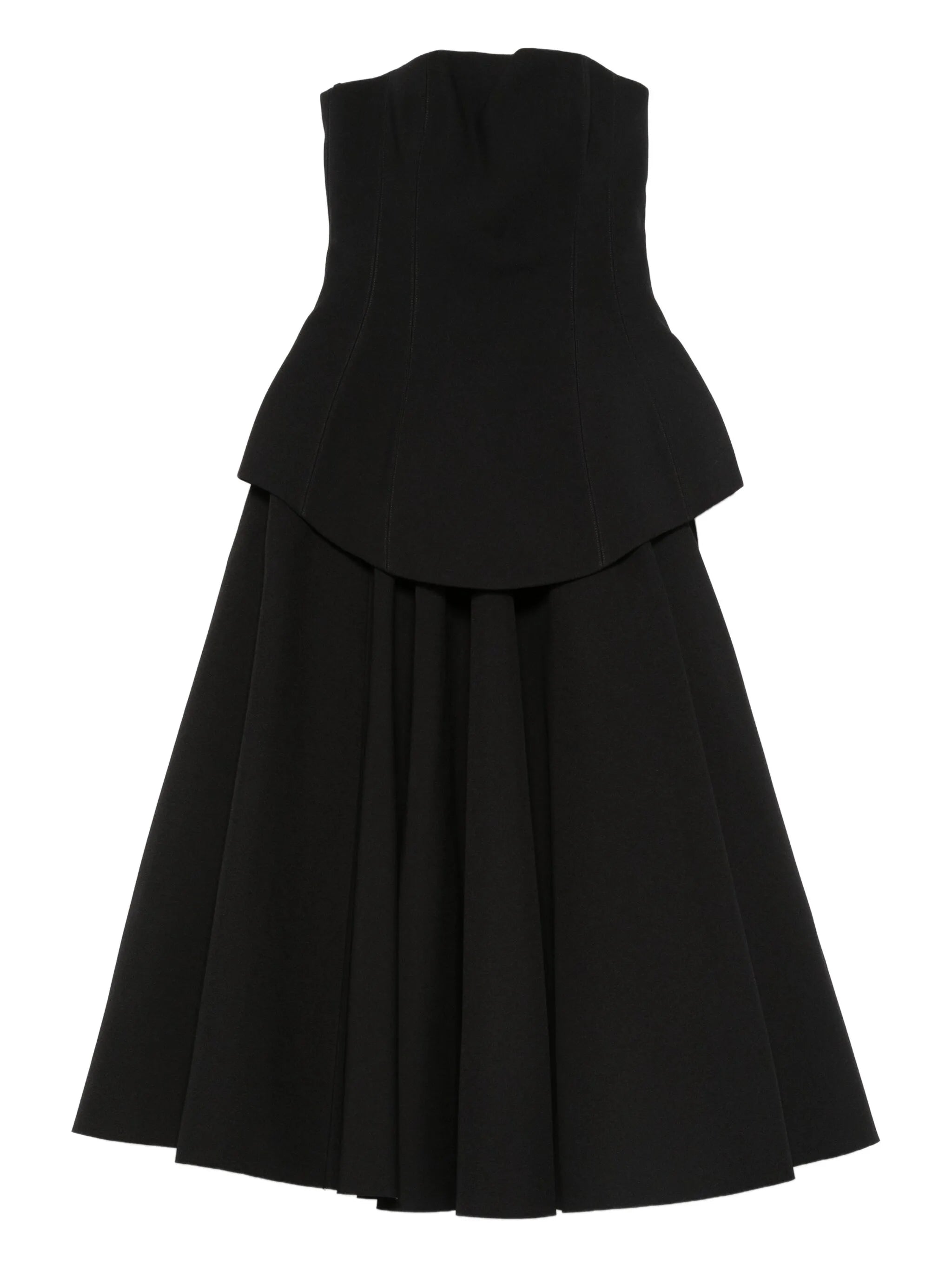 Ada strapless midi dress