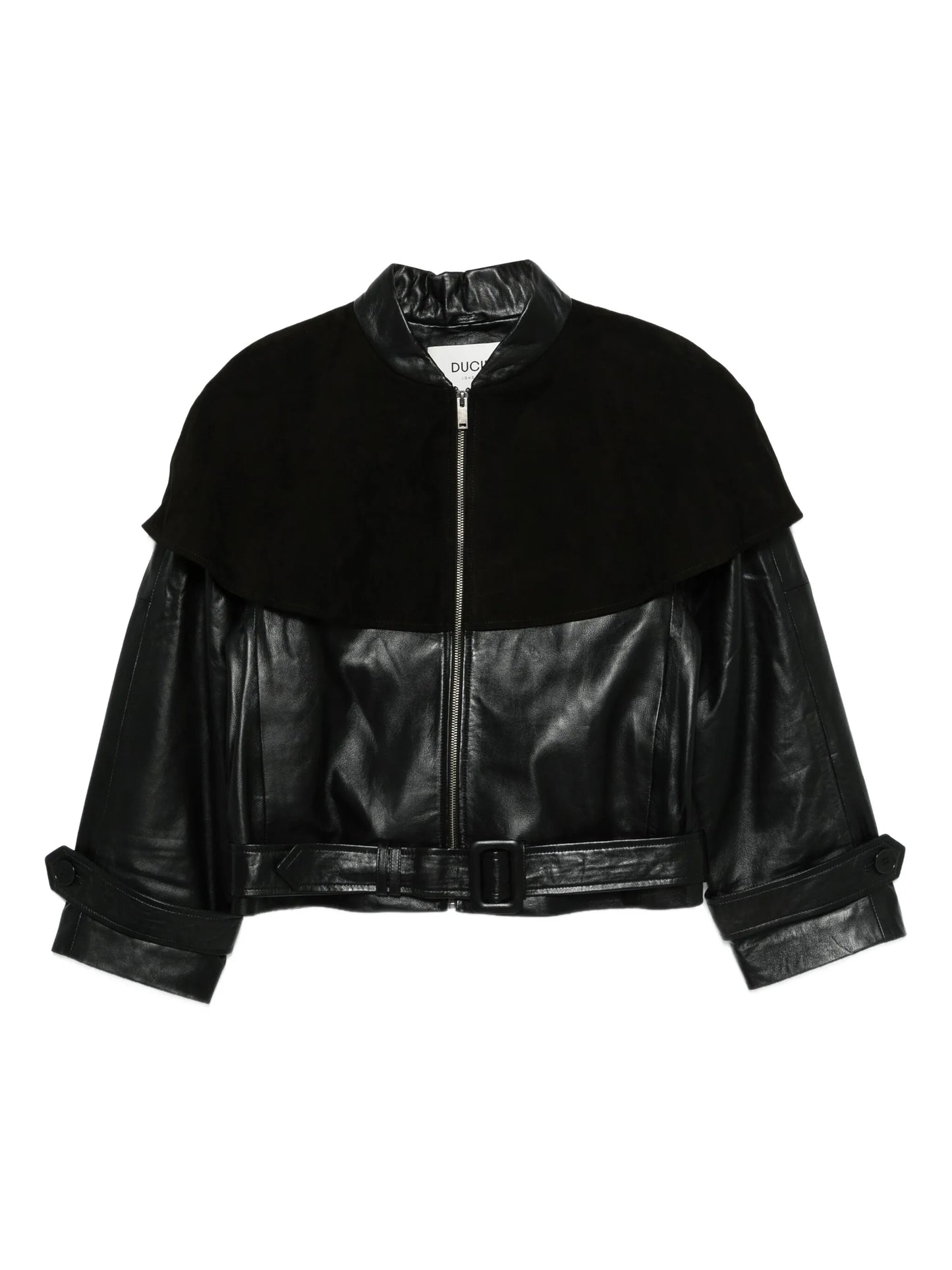 Rose leather jacket