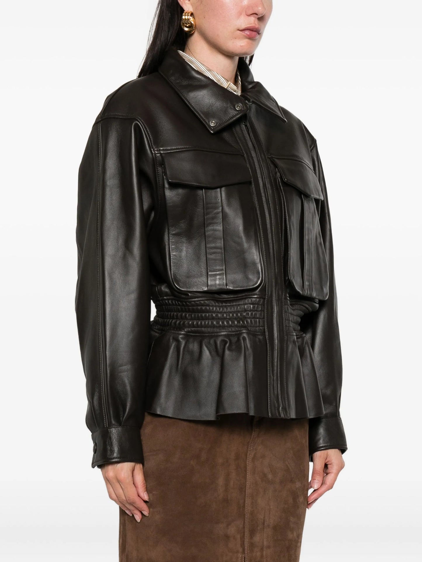 Hazel leather jacket