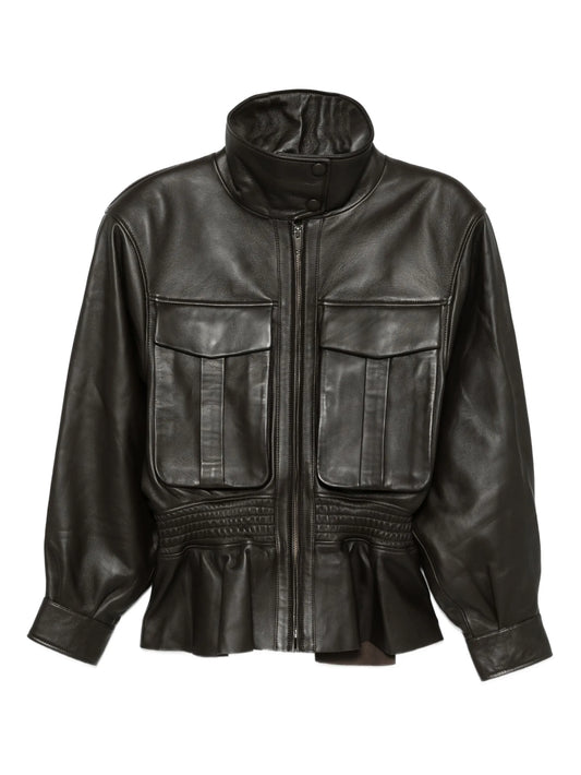 Hazel leather jacket