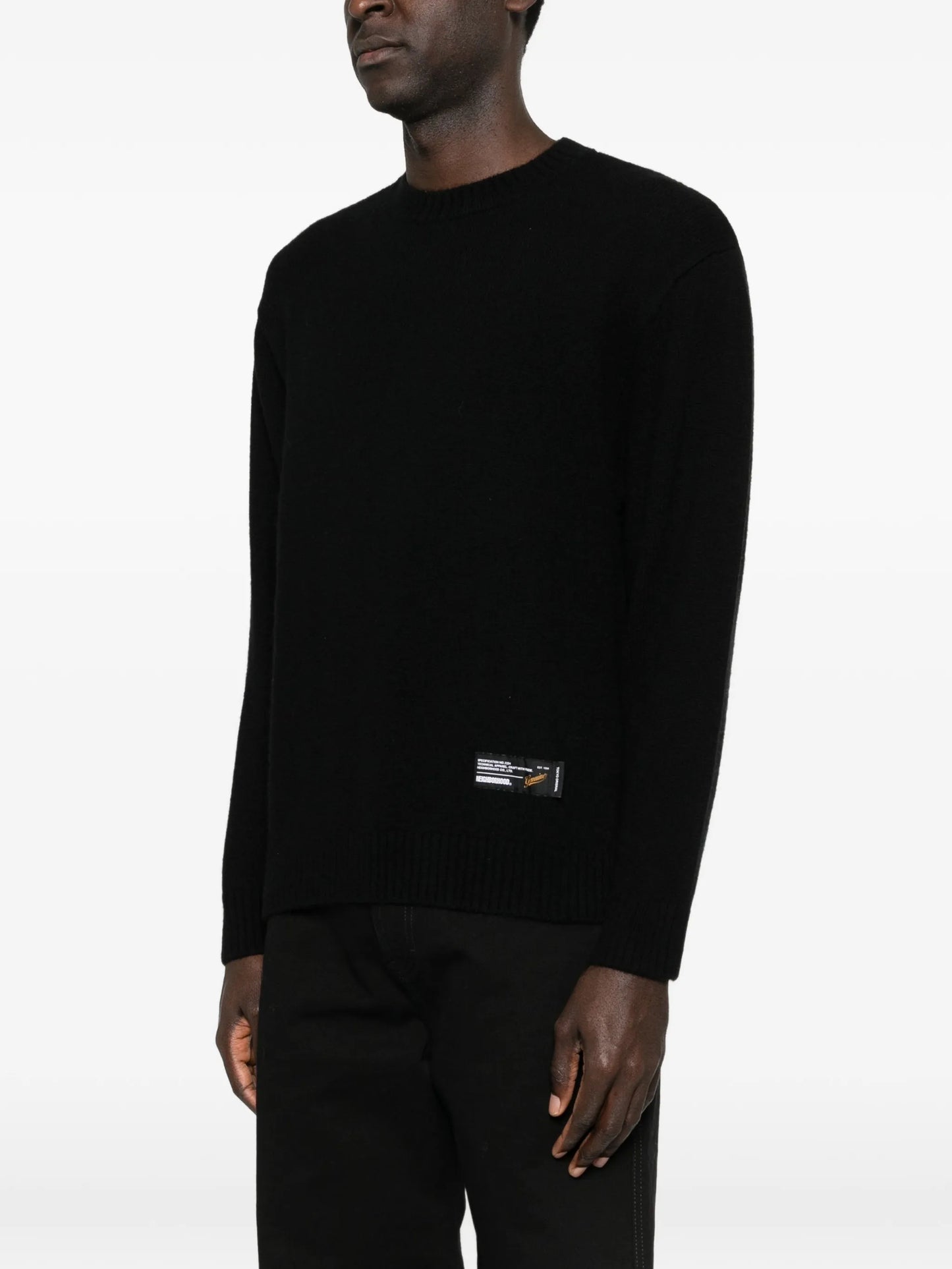 crewneck plain sweater
