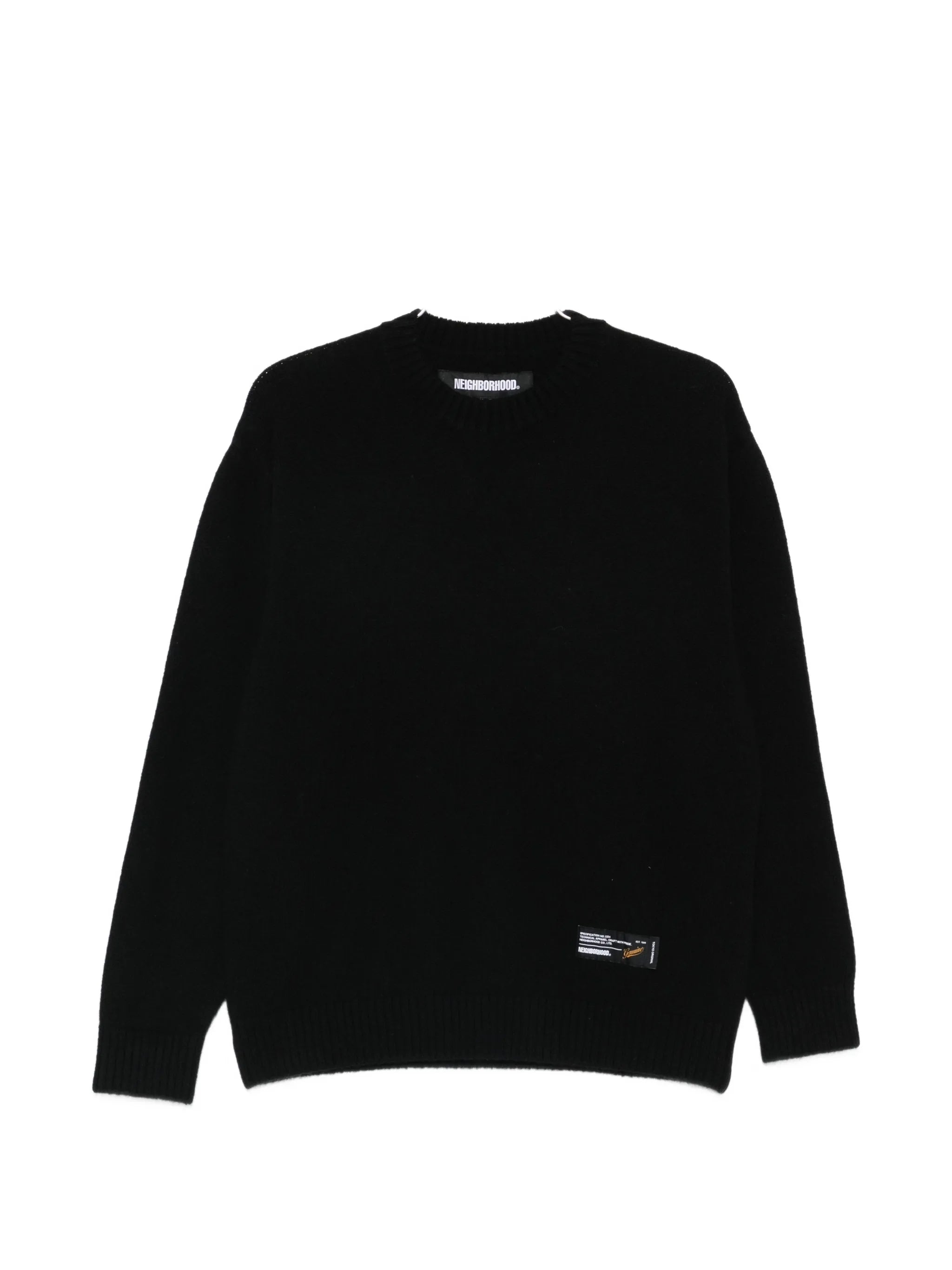 crewneck plain sweater