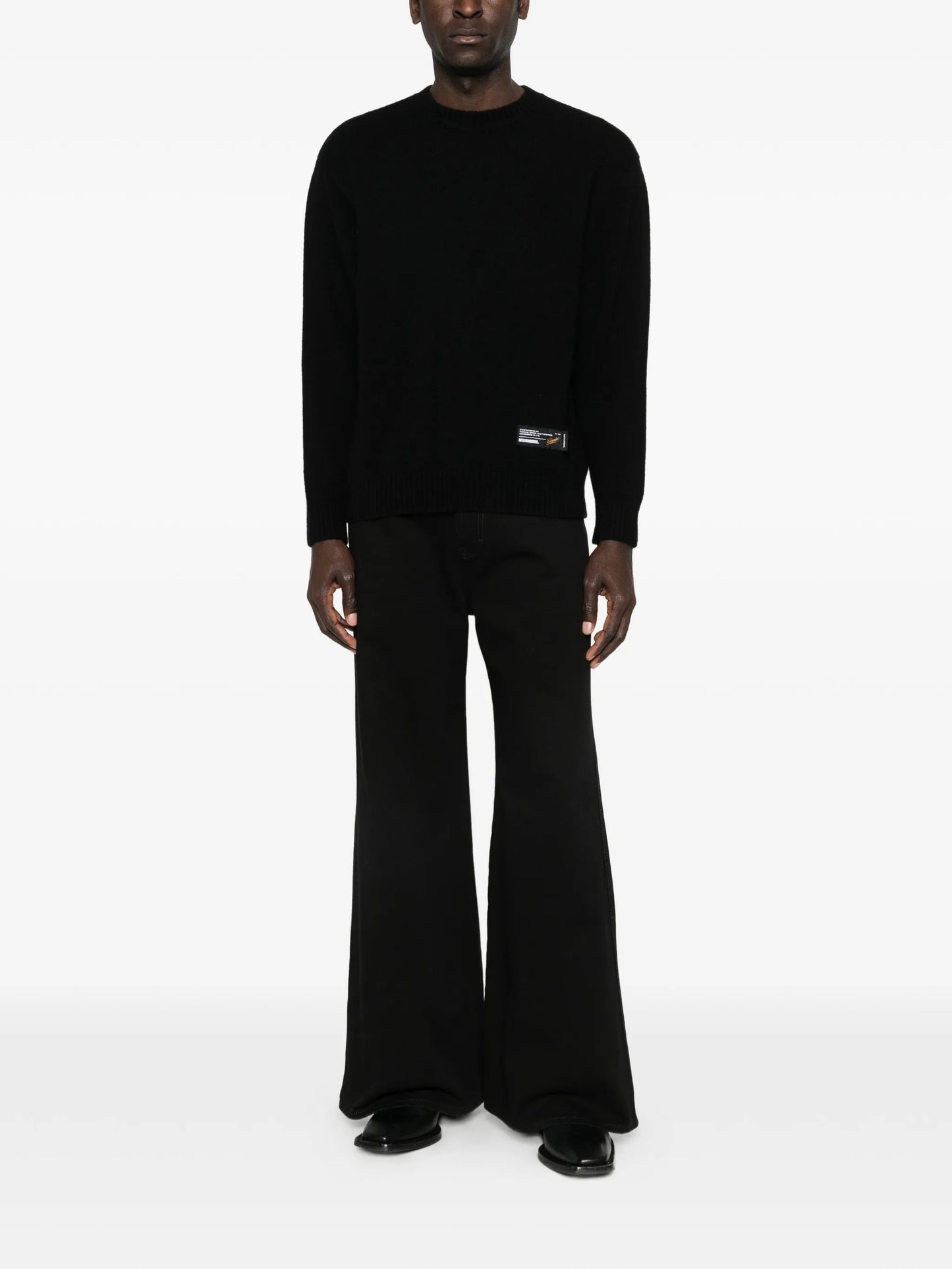 crewneck plain sweater