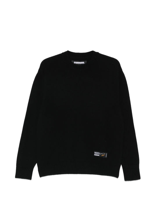 crewneck plain sweater