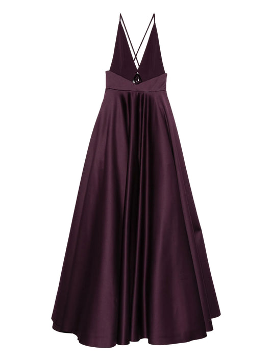 Avallon cross-strap maxi dress
