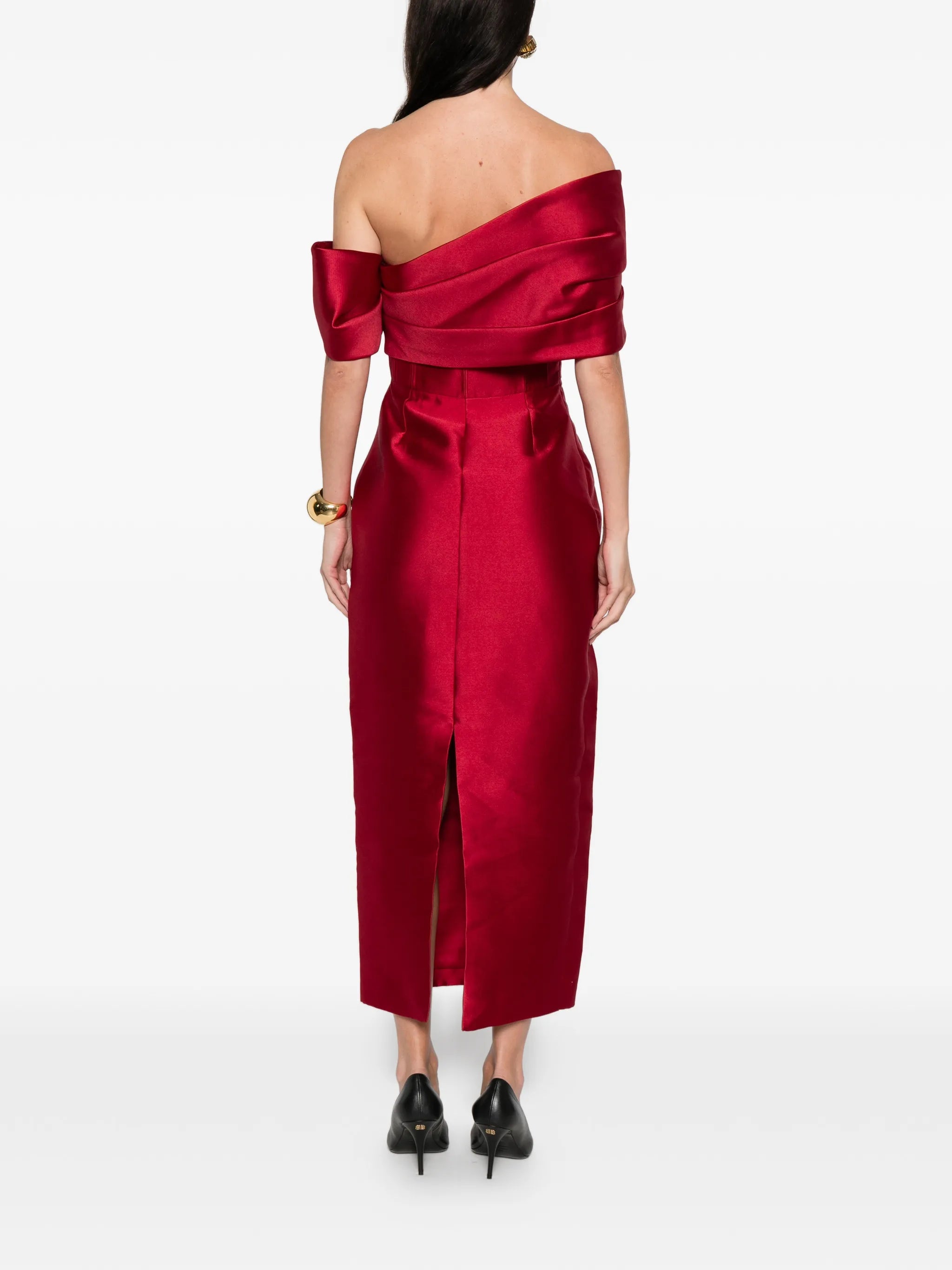 Mirla off-shoulder midi dress