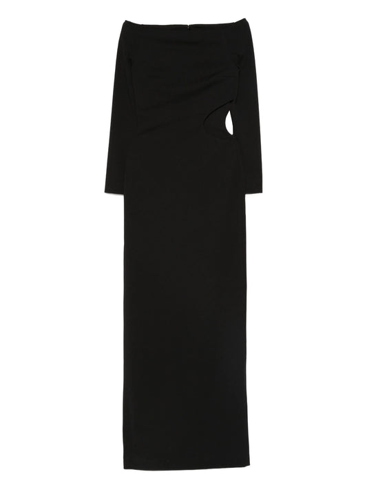 Mircea off-shoulder cut-out maxi dress