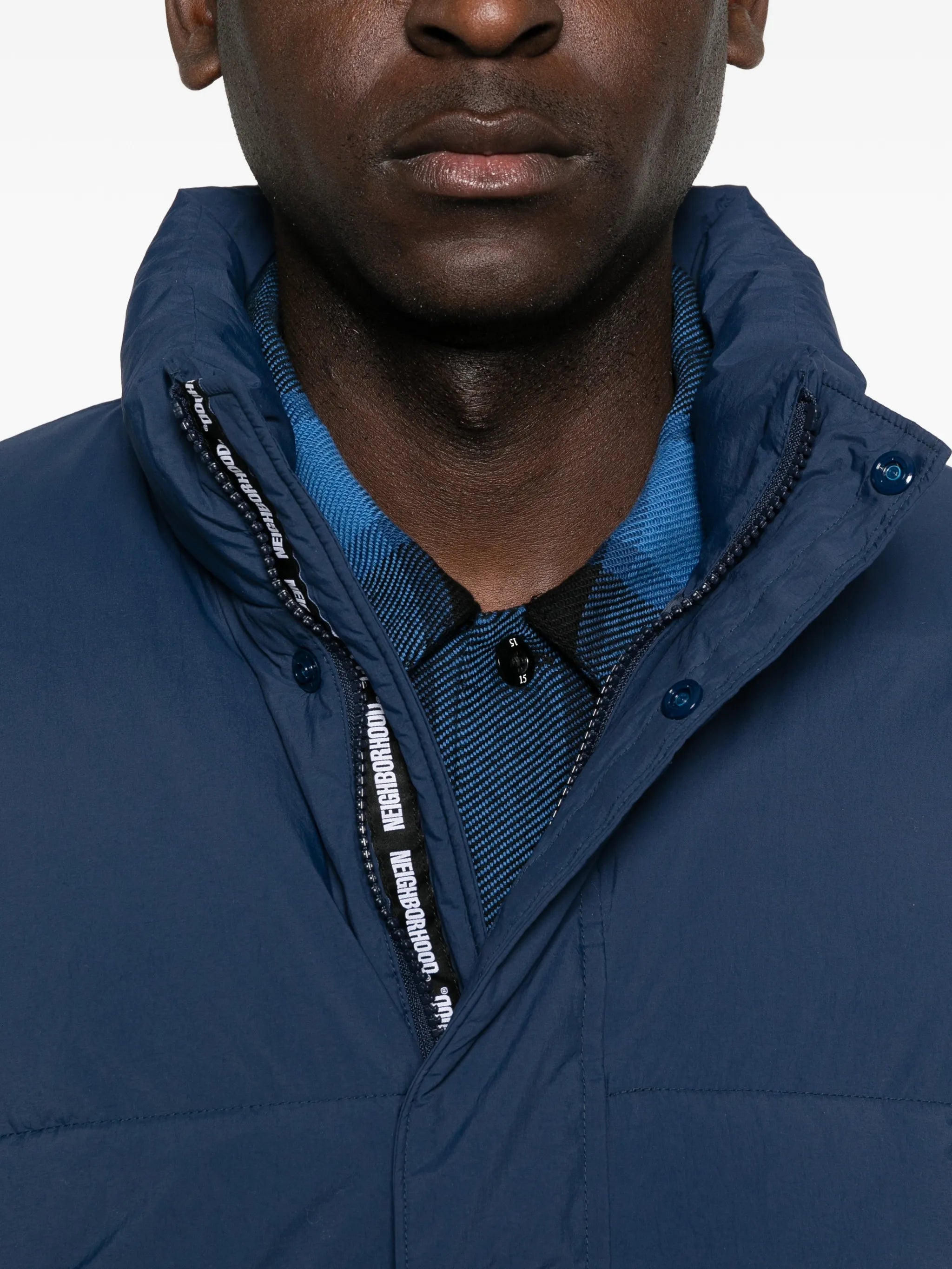 quilted classic down jacket