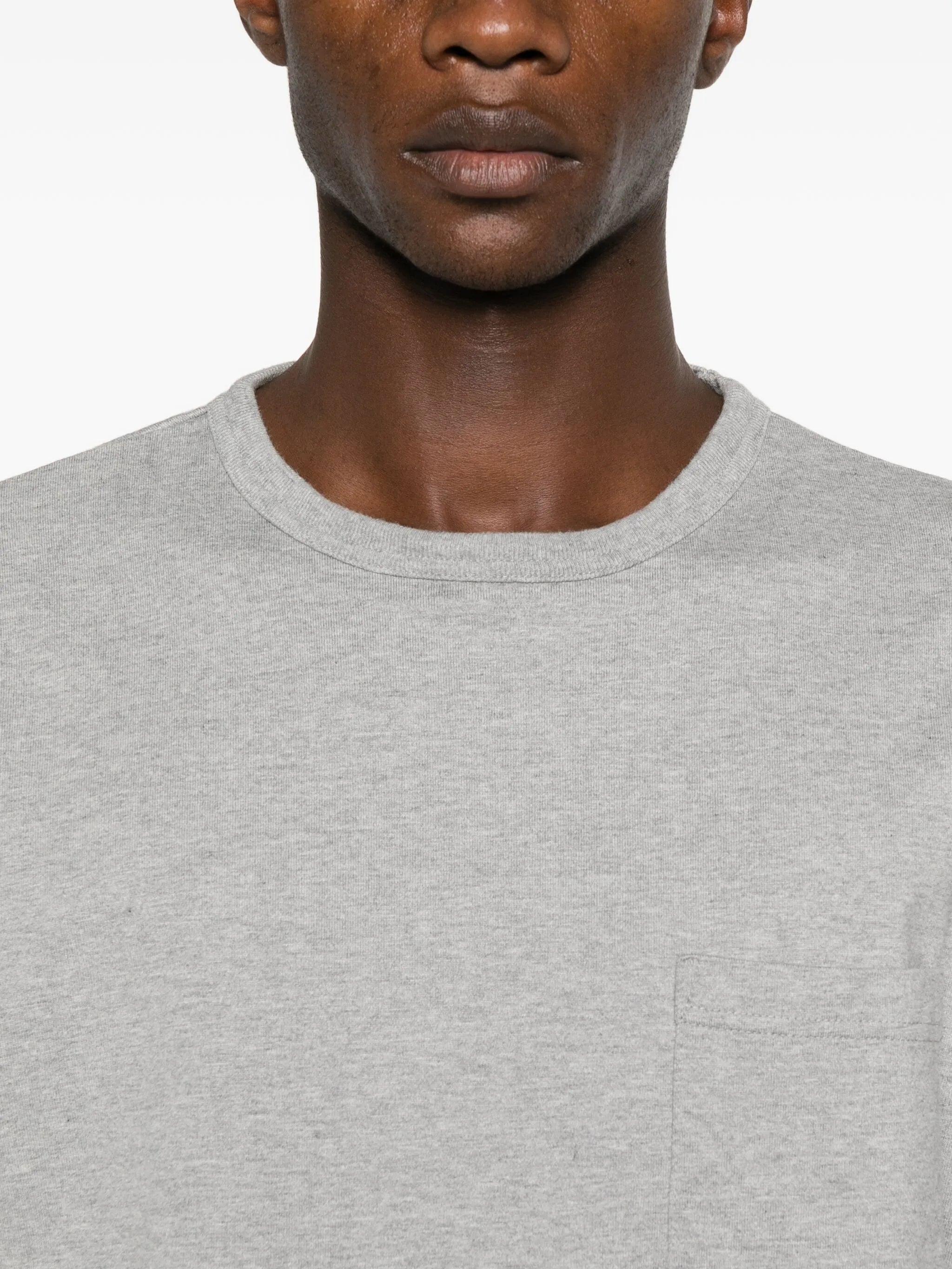 patch-pocket long-sleeve T-shirt