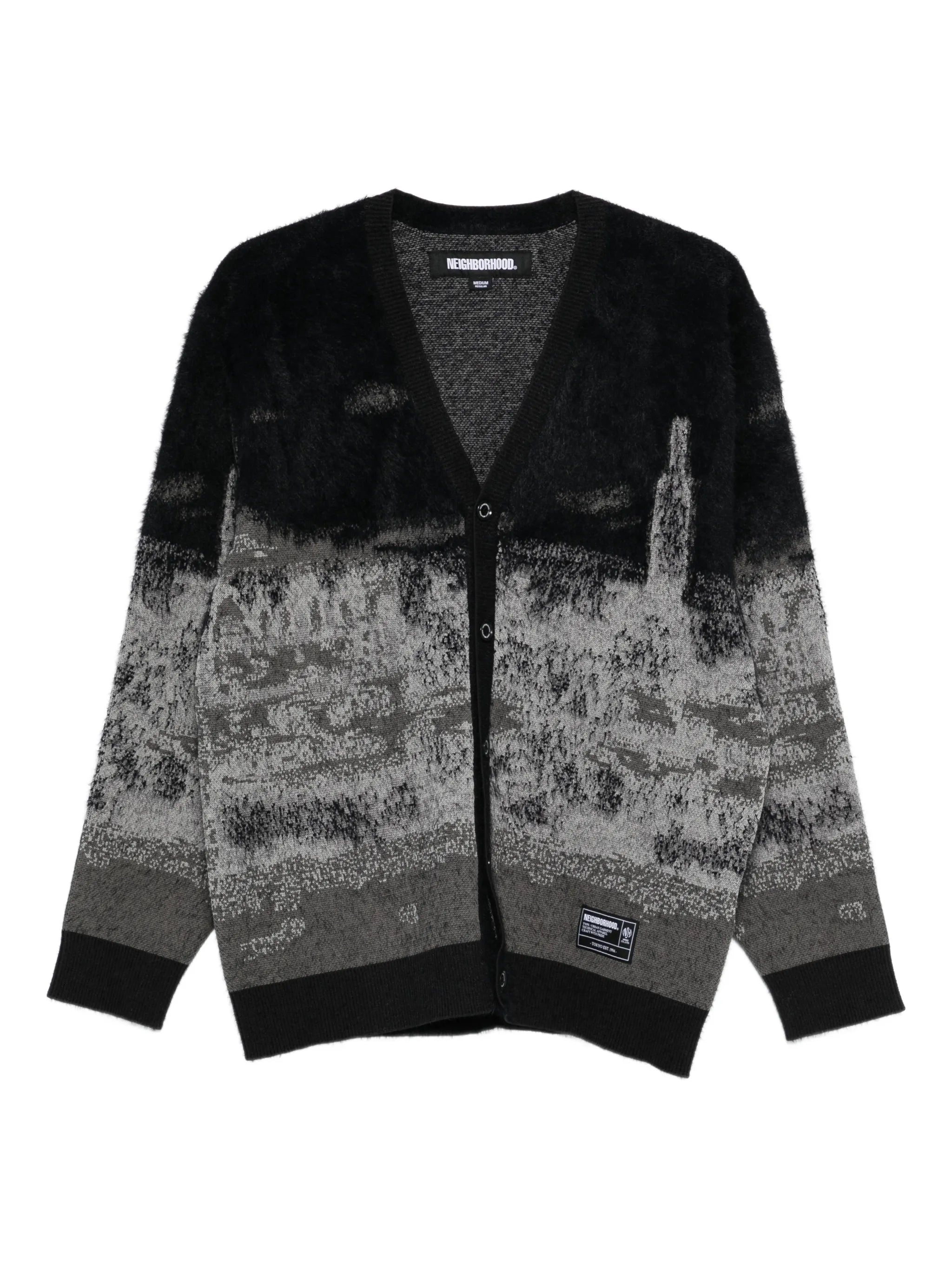 jacquard cardigan