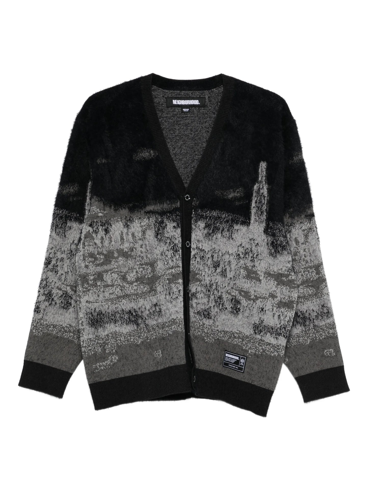 jacquard cardigan
