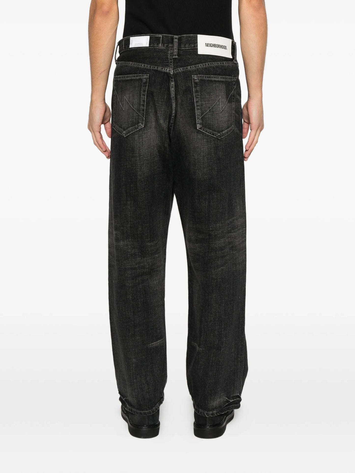 belt-loop pocket jeans
