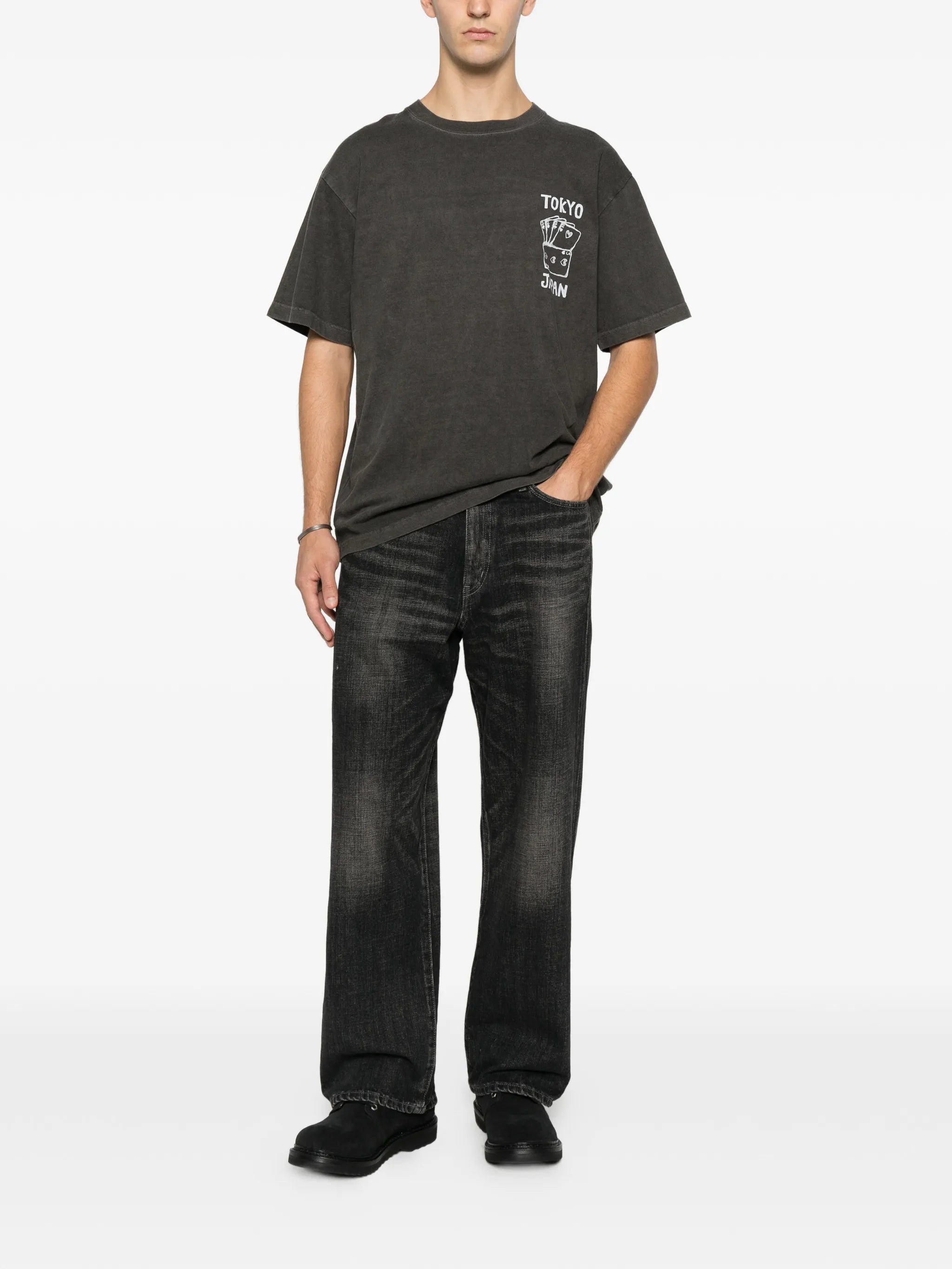 belt-loop pocket jeans