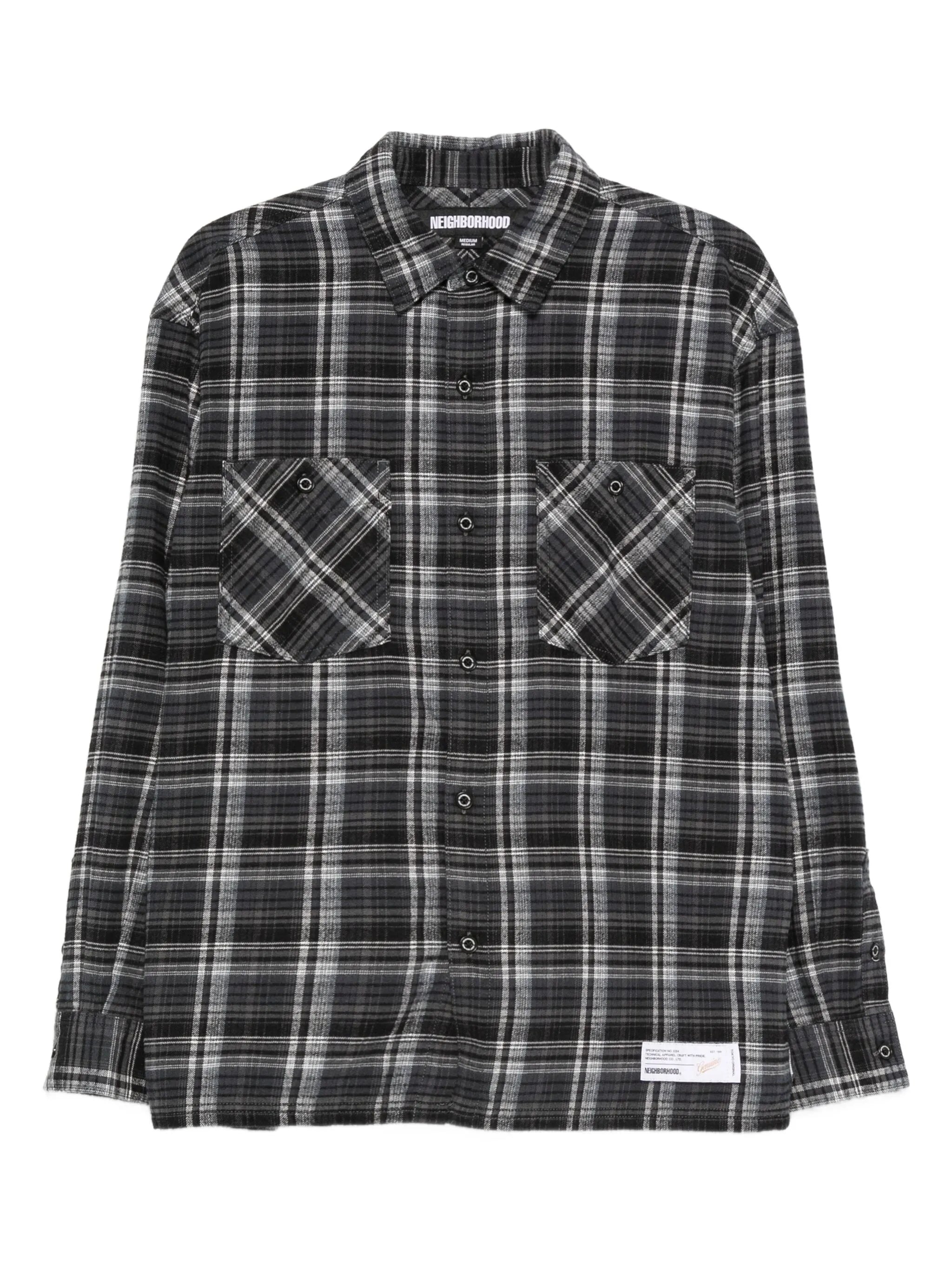 Clan tartan-check shirt