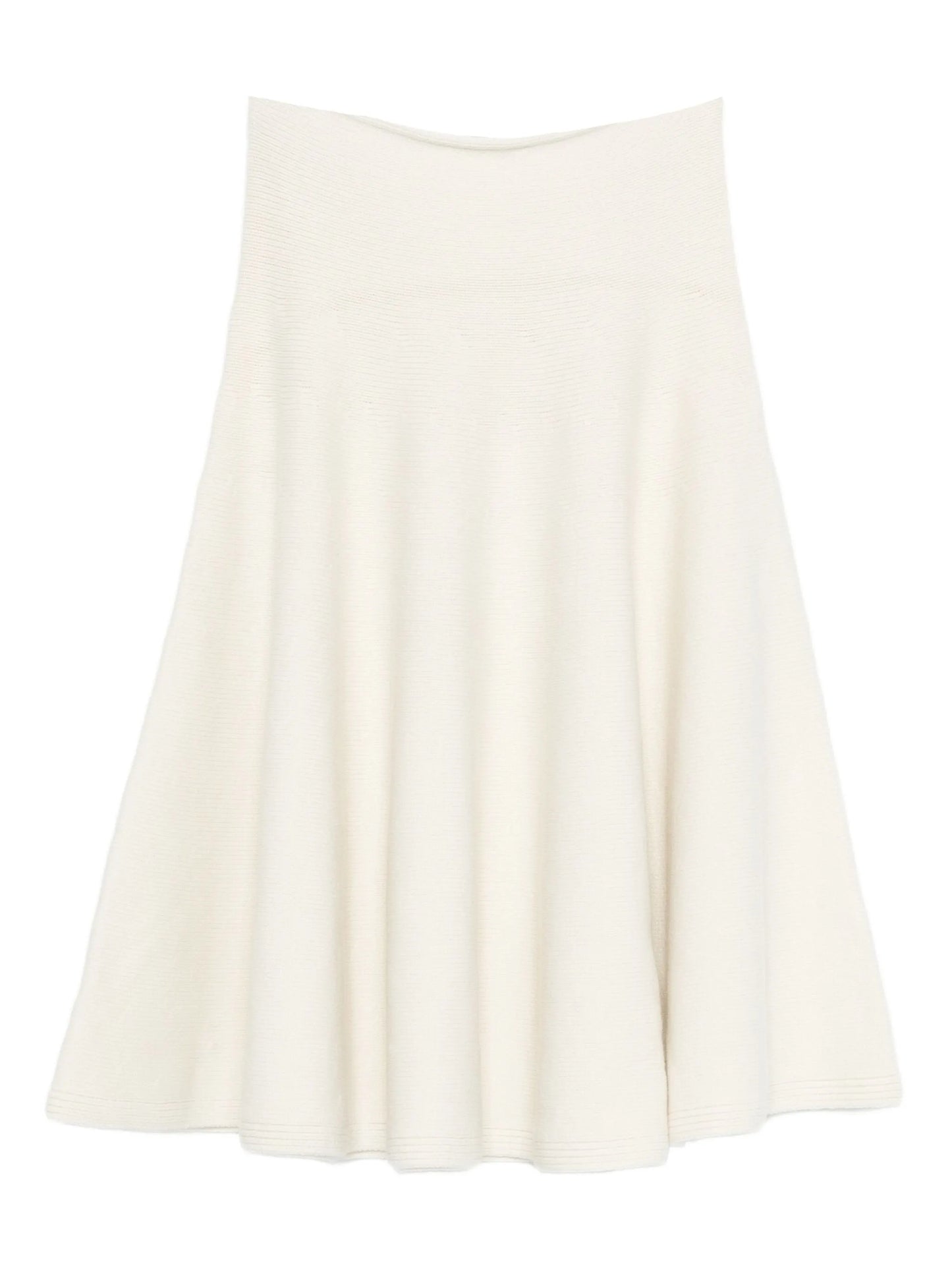 A-line midi skirt
