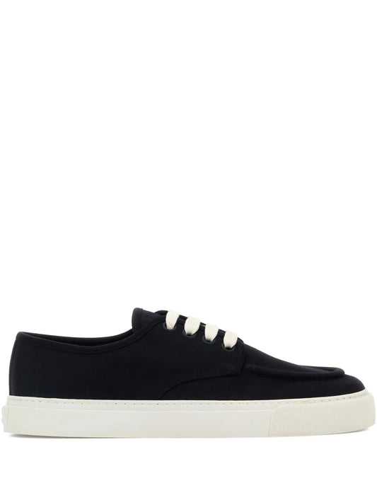 canvas lace-up sneakers