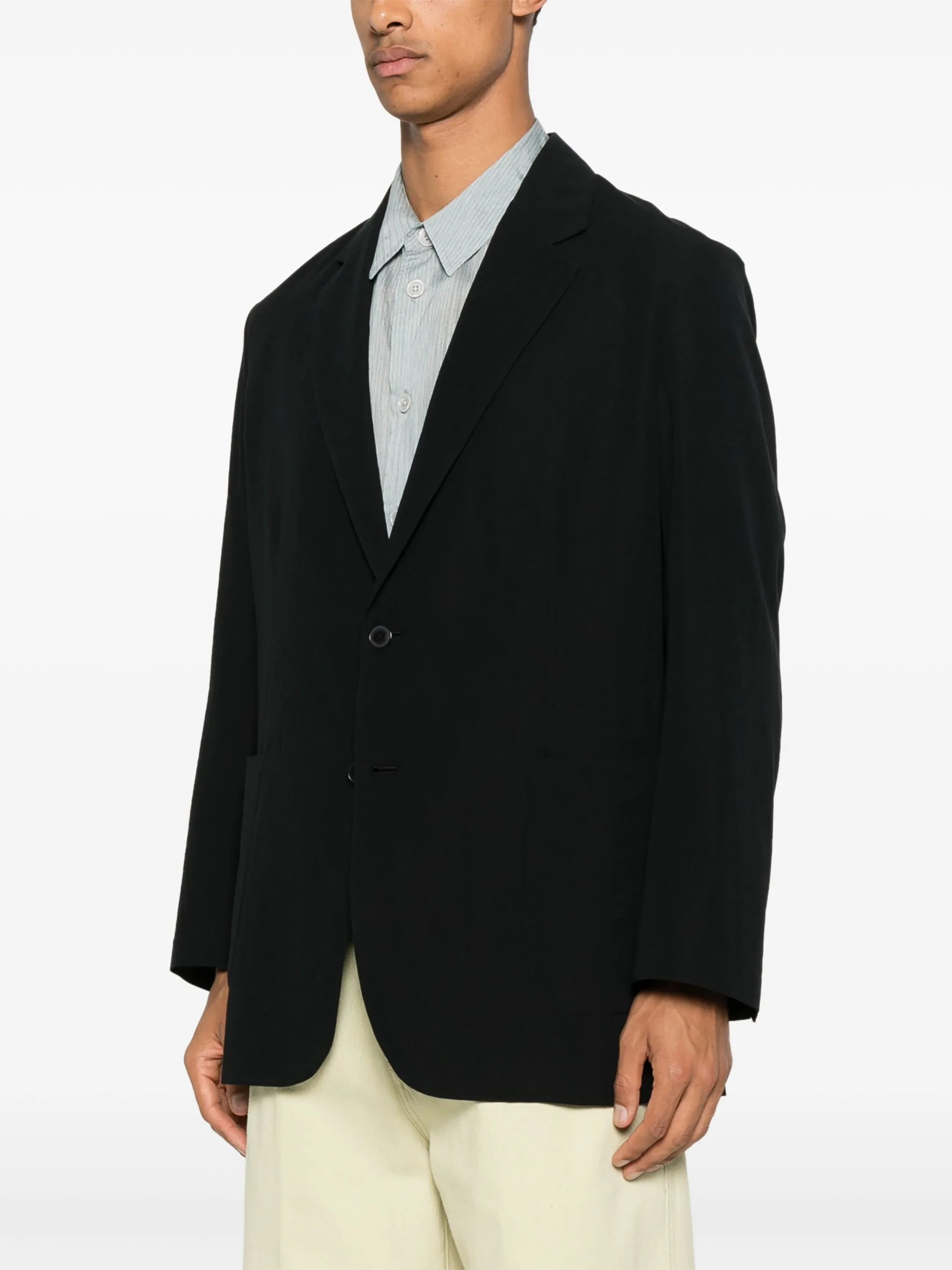 cotton-wool blazer