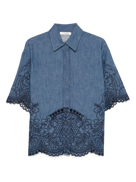 embroidered shirt