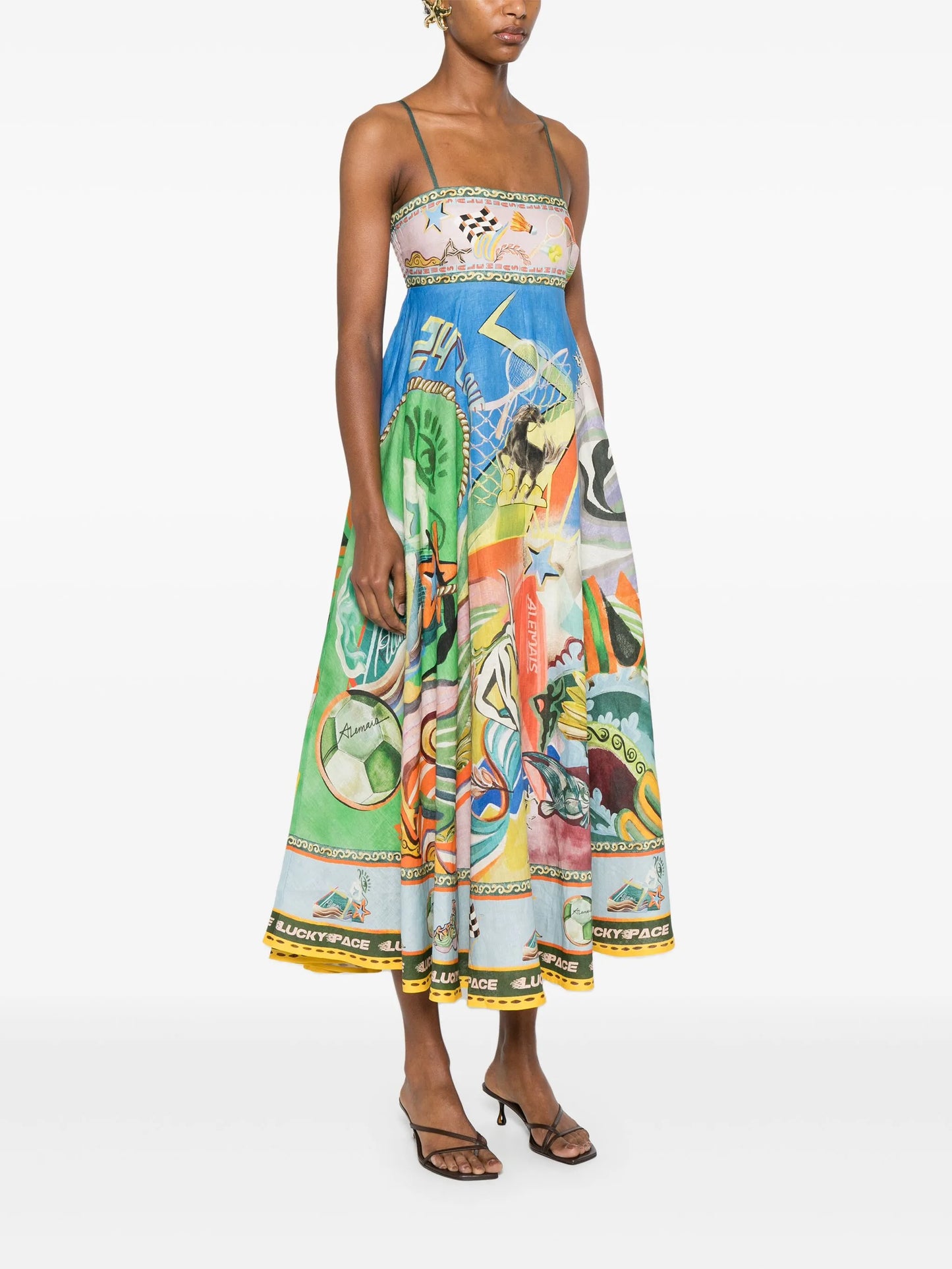 Lucky Pace midi dress