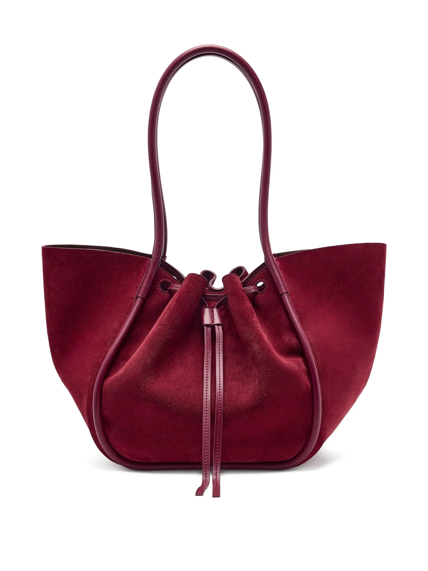 large Ruched tote bag
