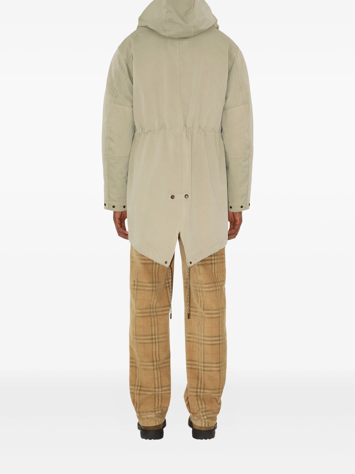 layered parka