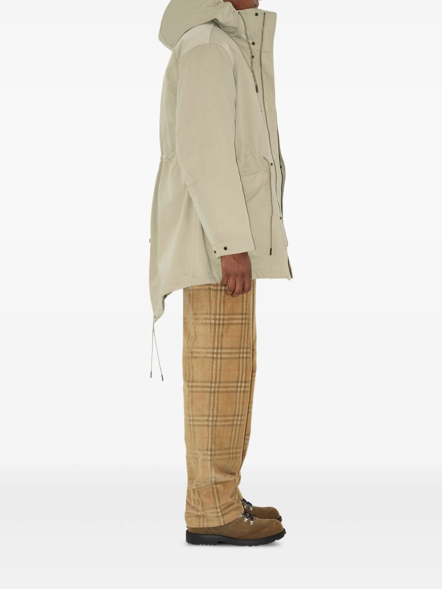 layered parka