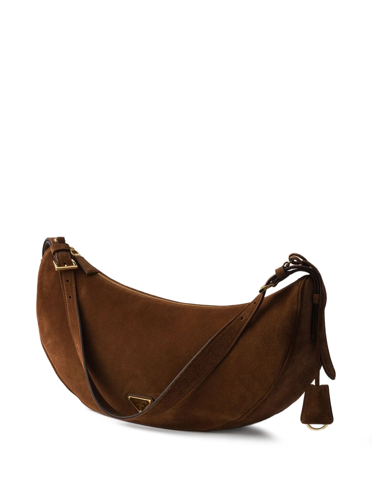 large suede shoulder bag