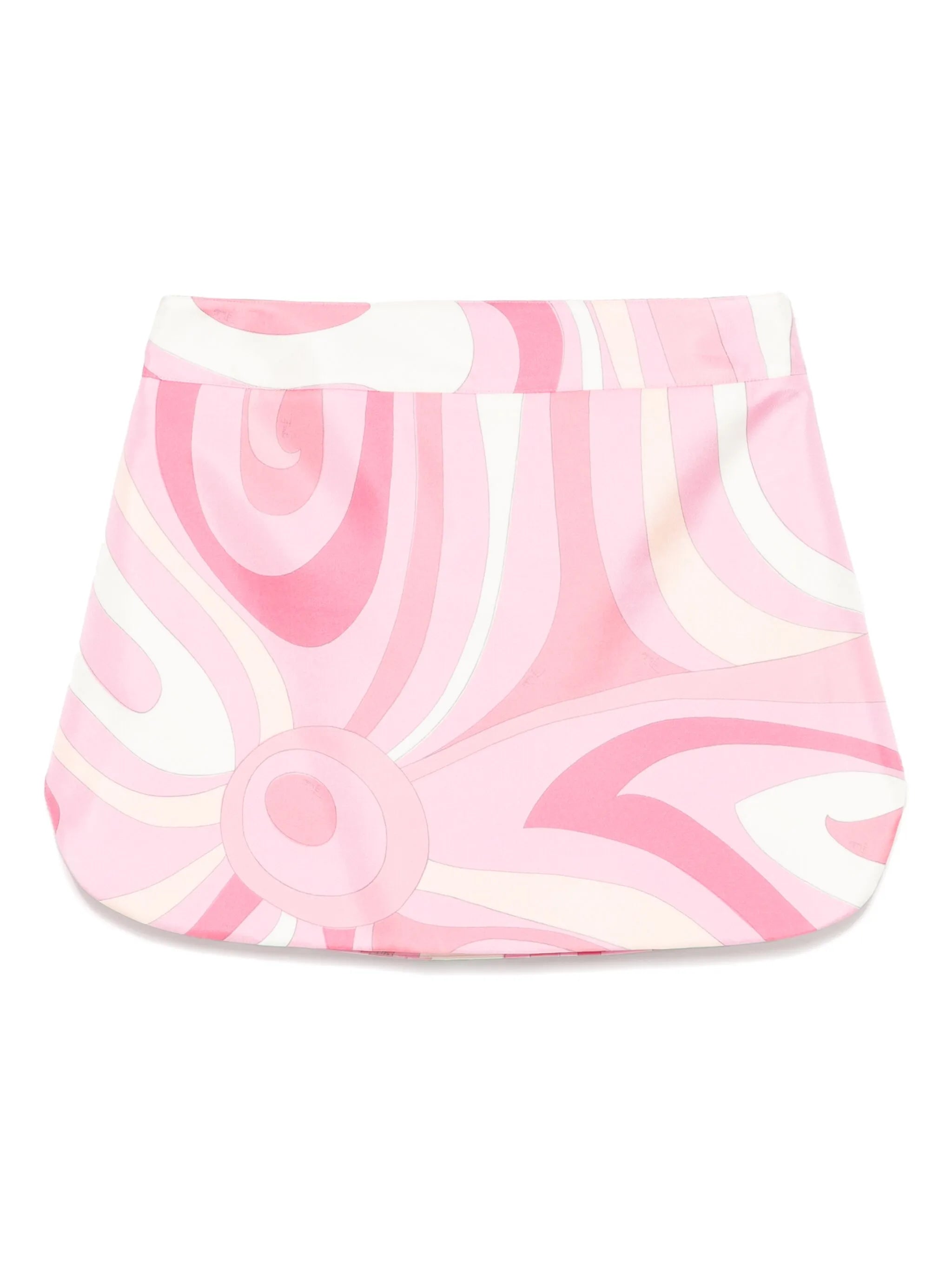 Iride-print skirt