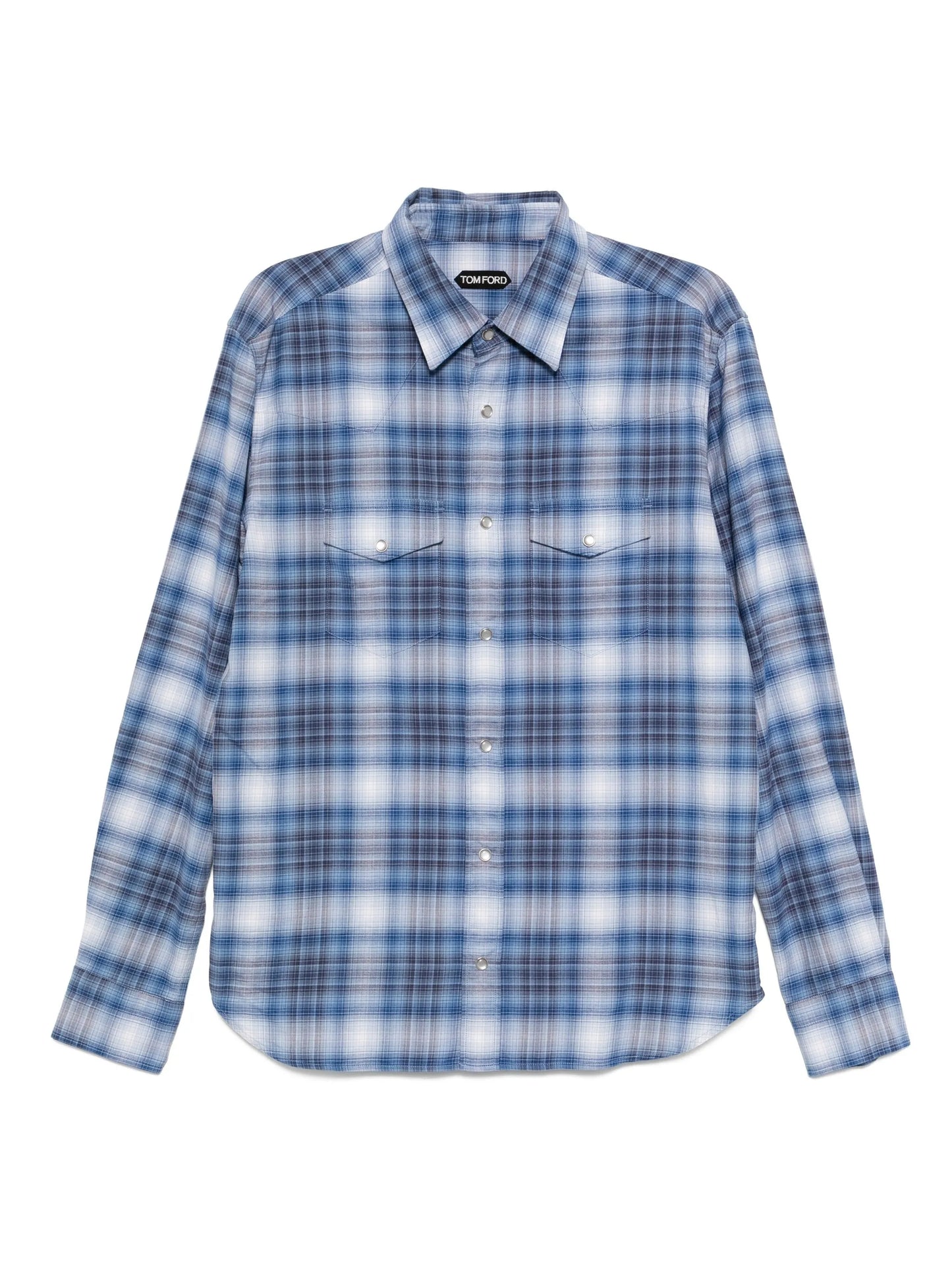 twill check shirt
