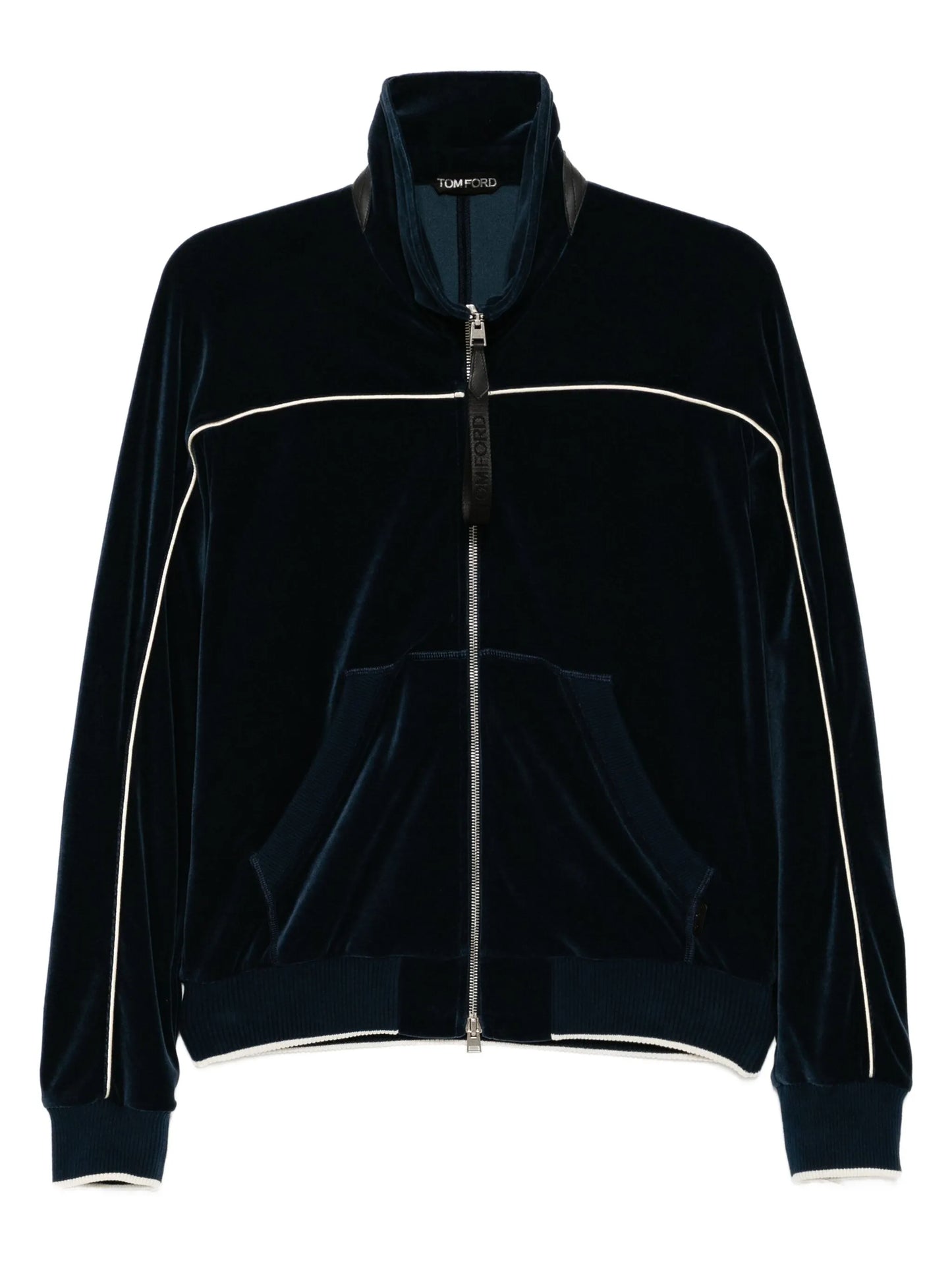two-way zip up jacket