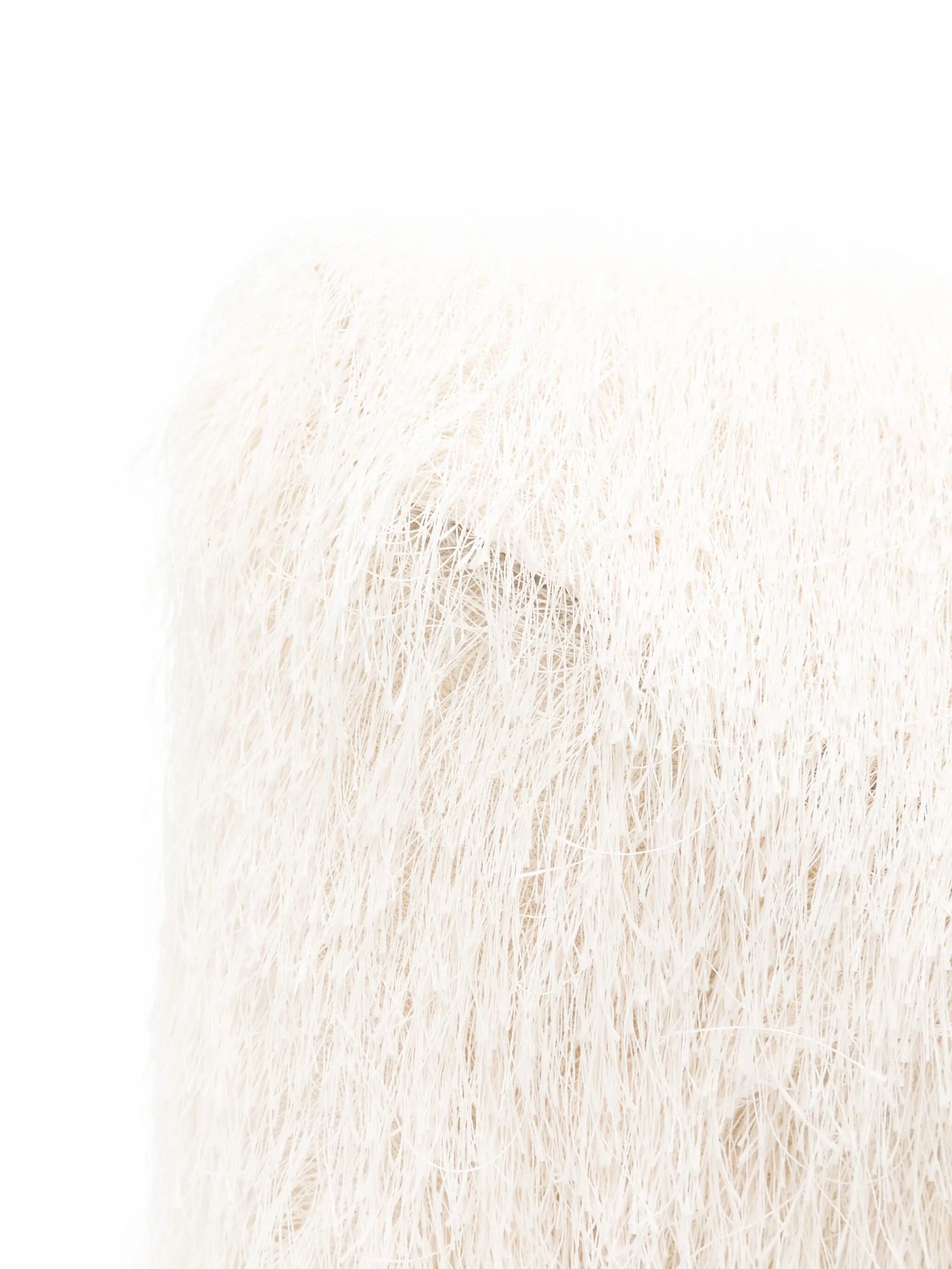 fringed envelope-style clutch bag