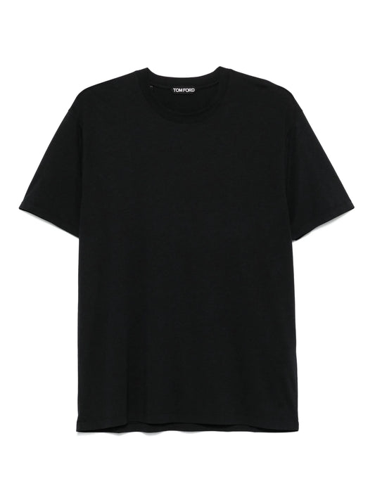 crew-neck short-sleeve T-shirt