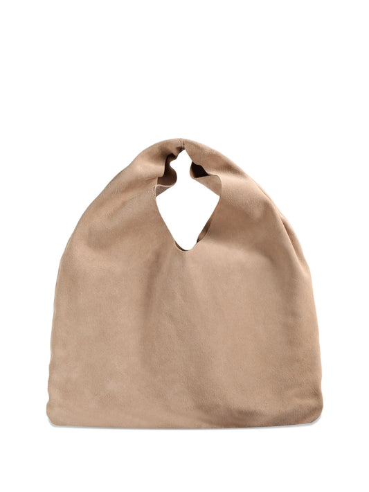 cut-out handle shoulder bag