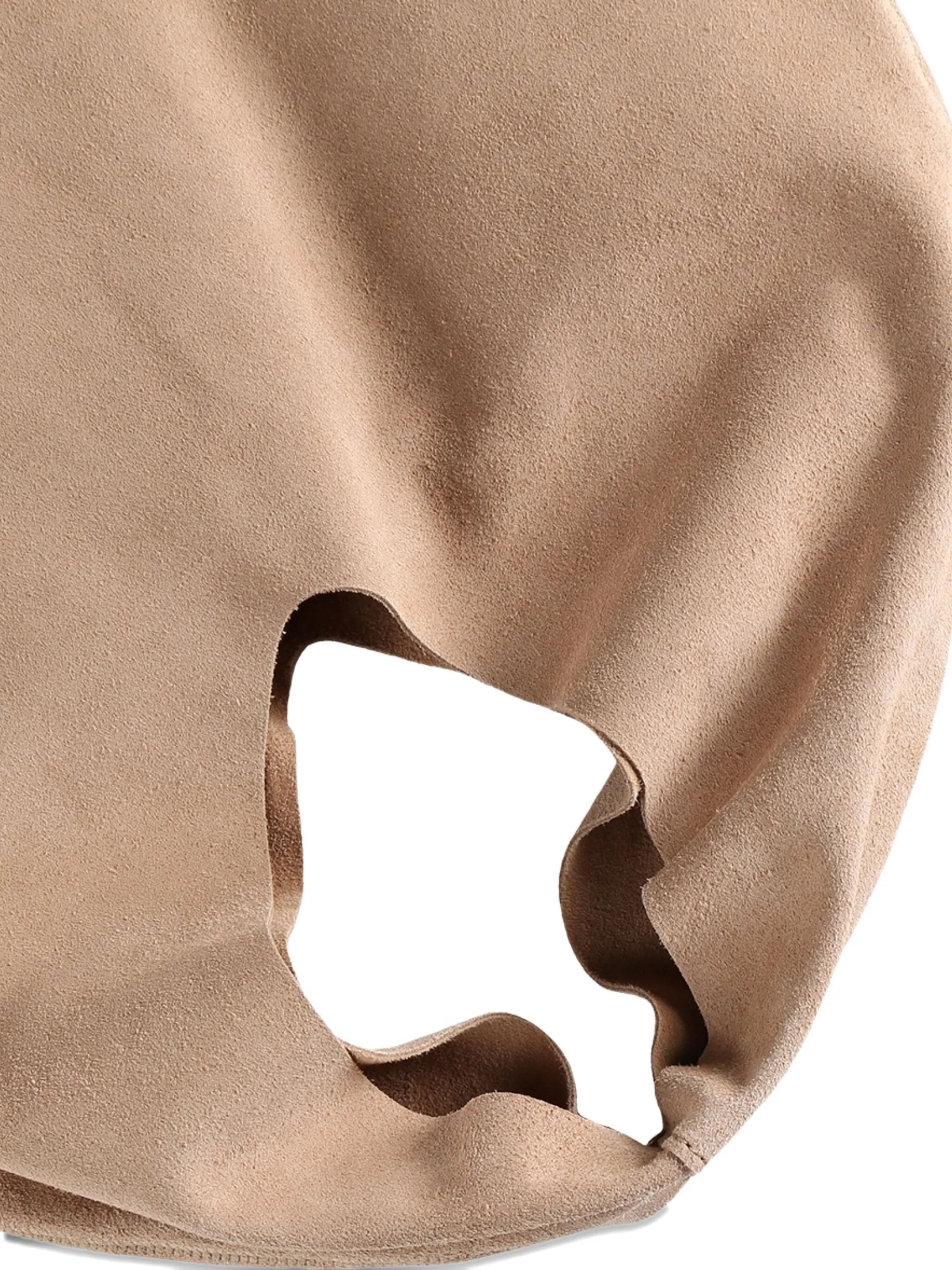 cut-out handle shoulder bag