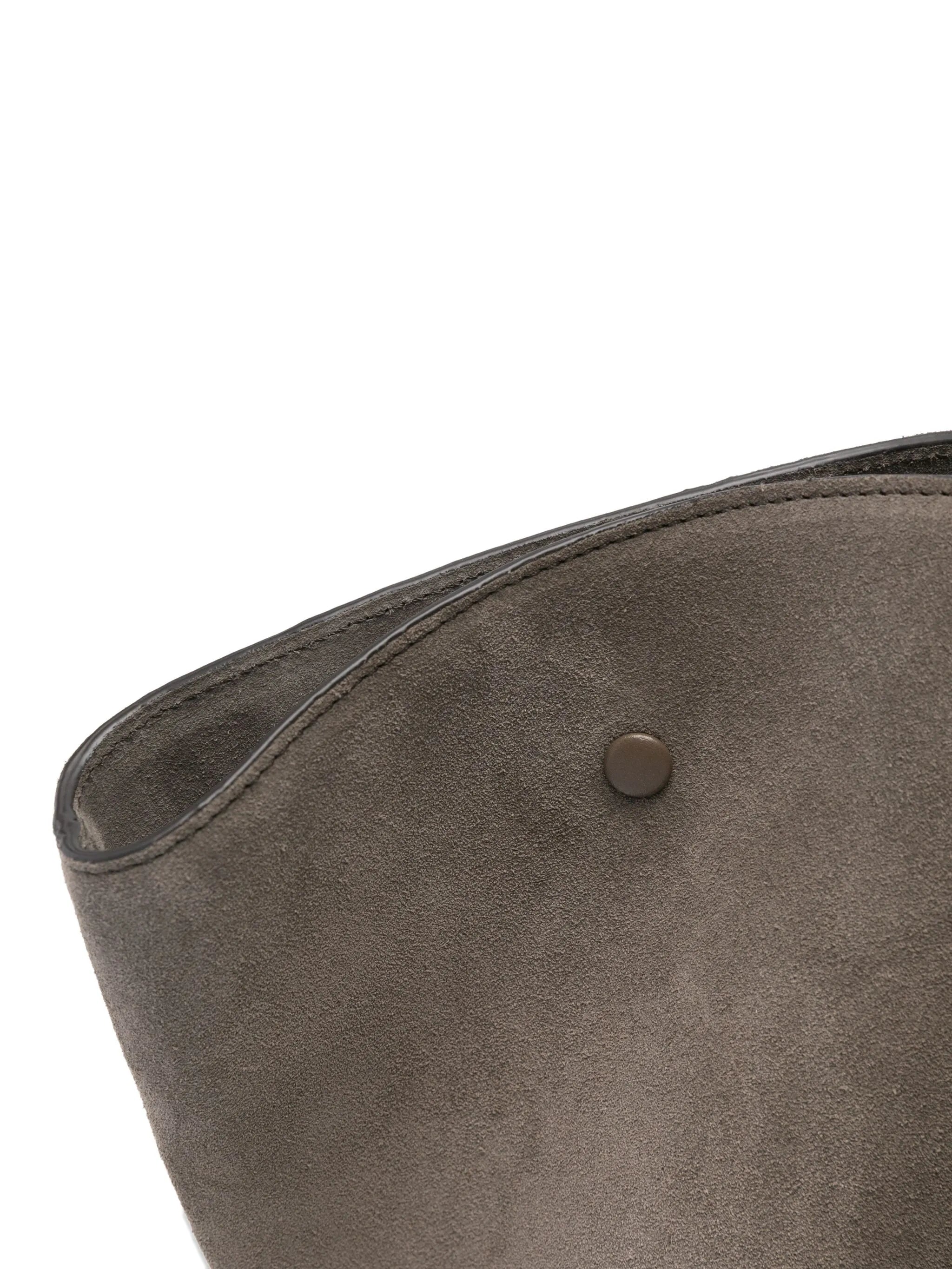 New York suede tote bag