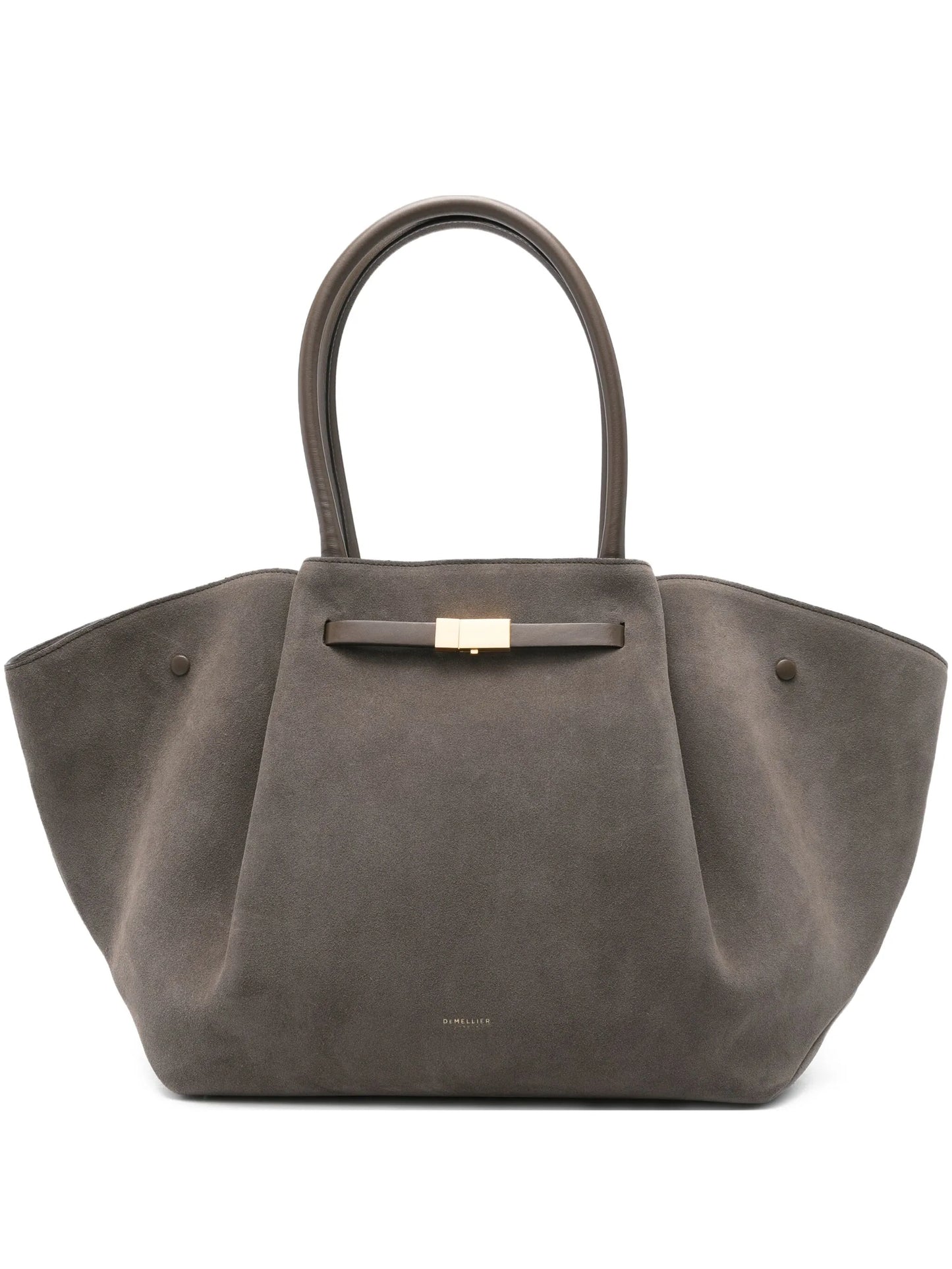 New York suede tote bag