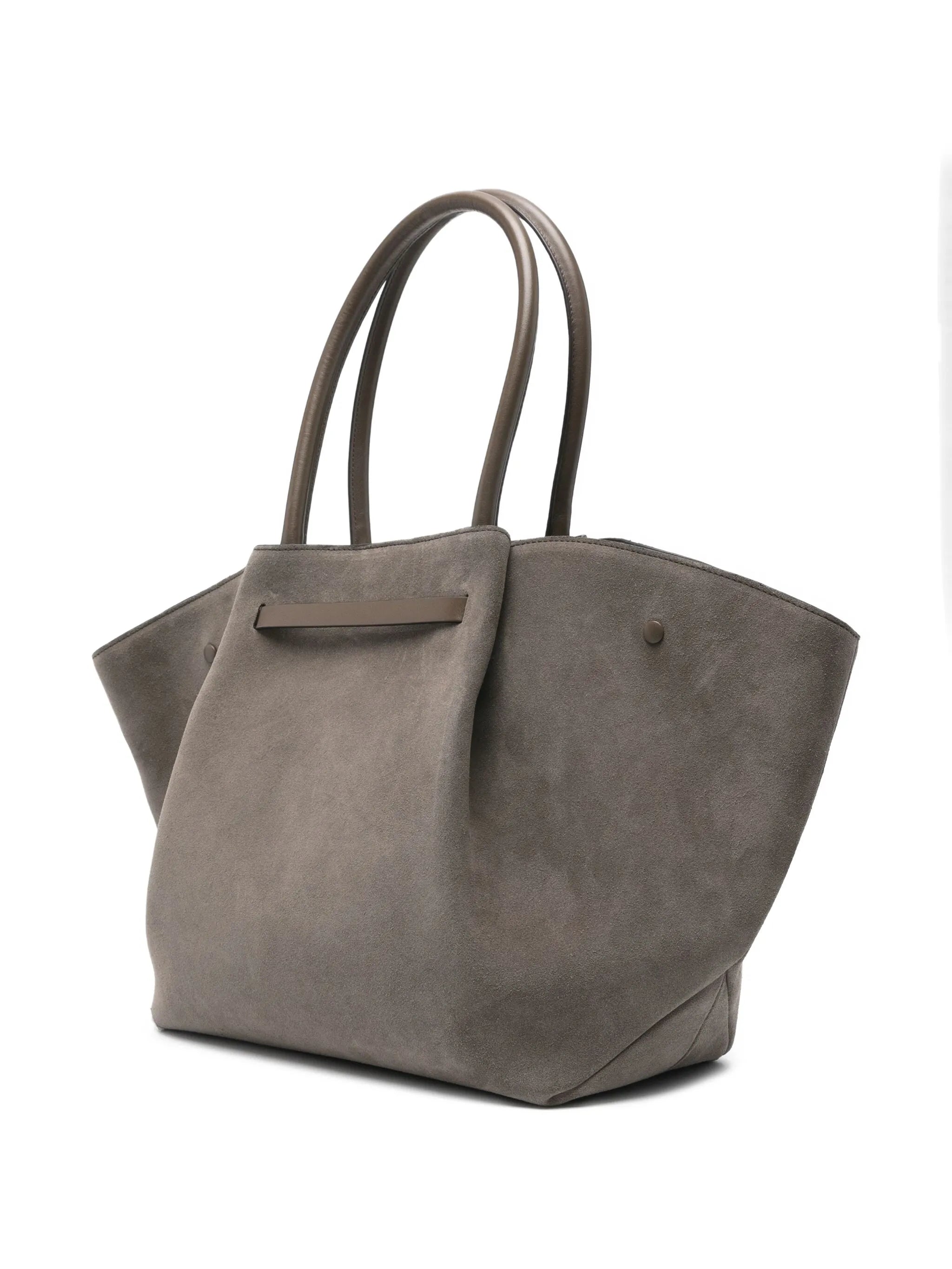 New York suede tote bag