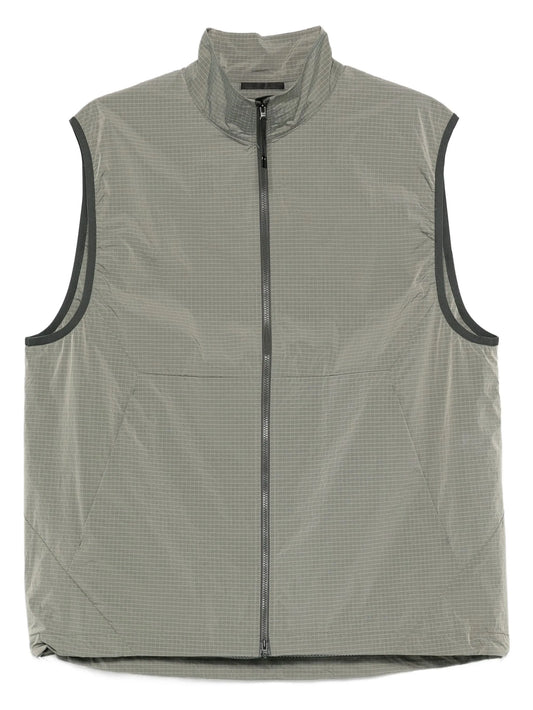 zip-up ripstop vest