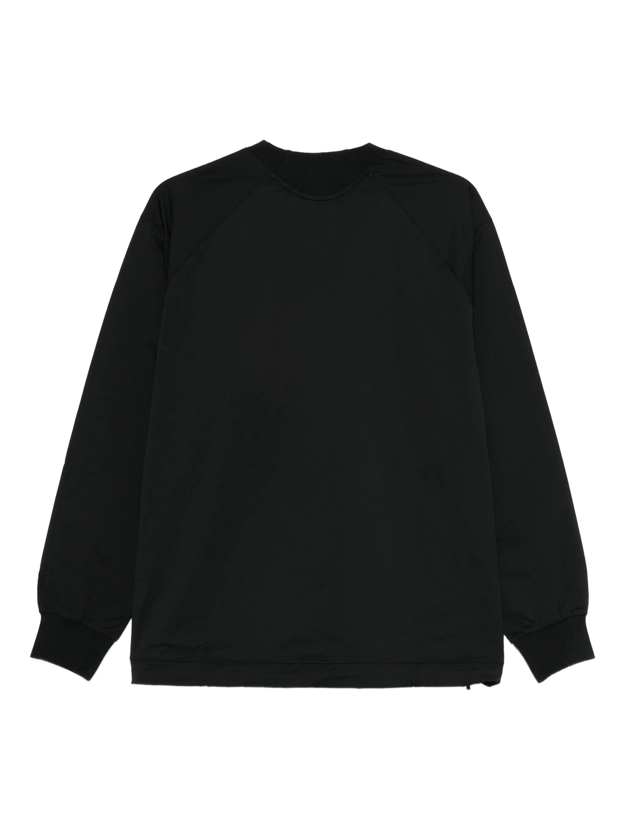 shirred-effect performance T-shirt