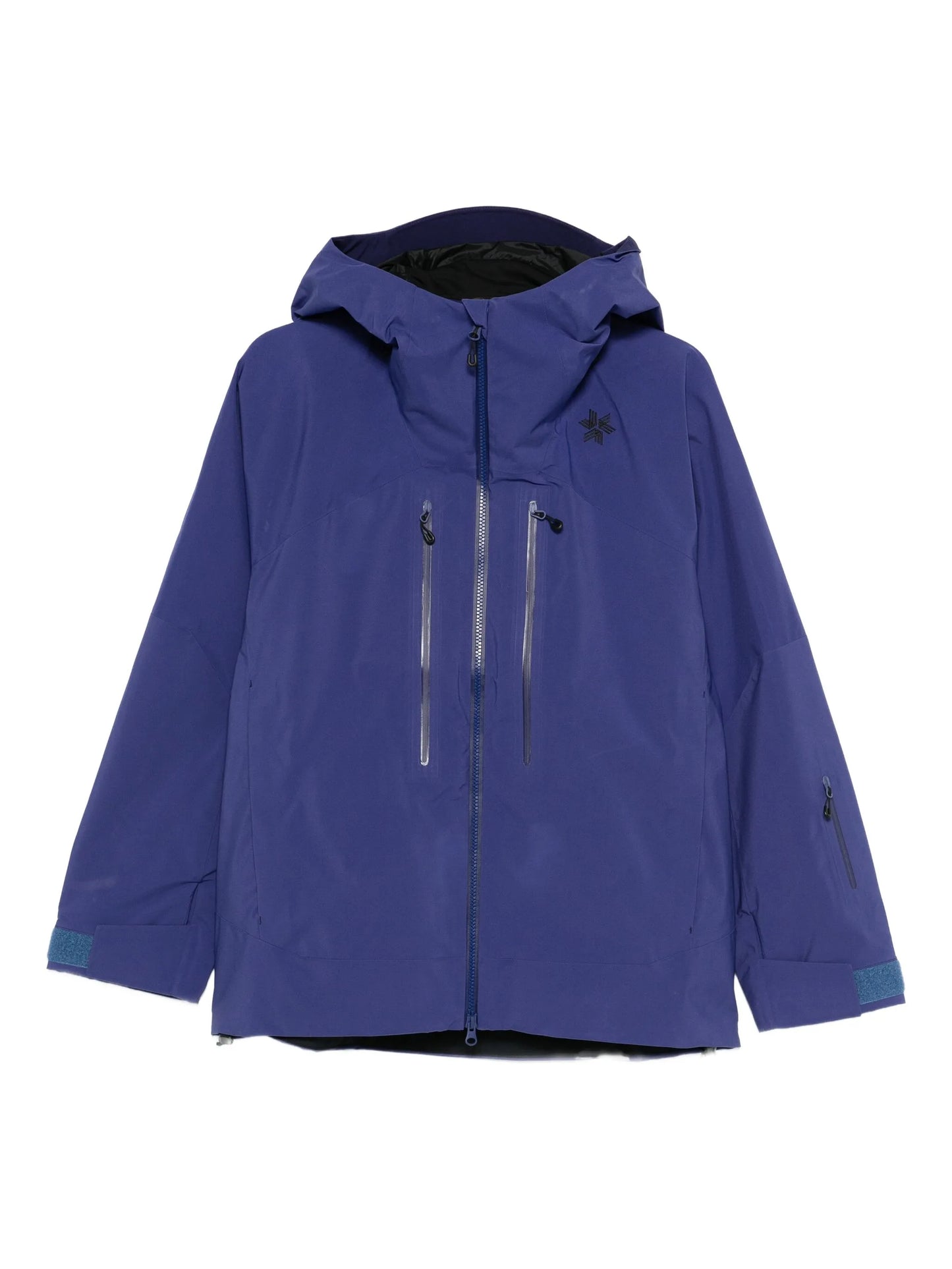 zip-up waterproof ski jacket